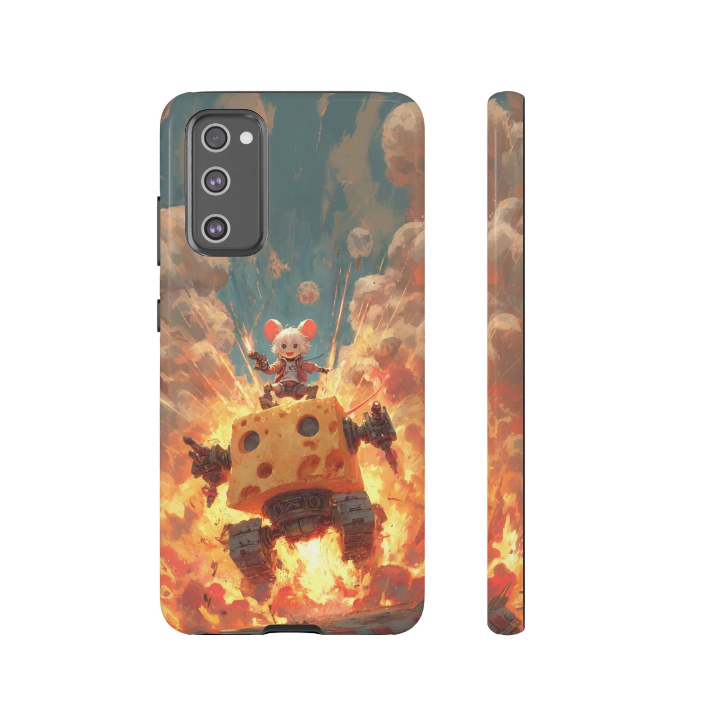 Battle Tank Mouse - Tough Samsung Galaxy Case