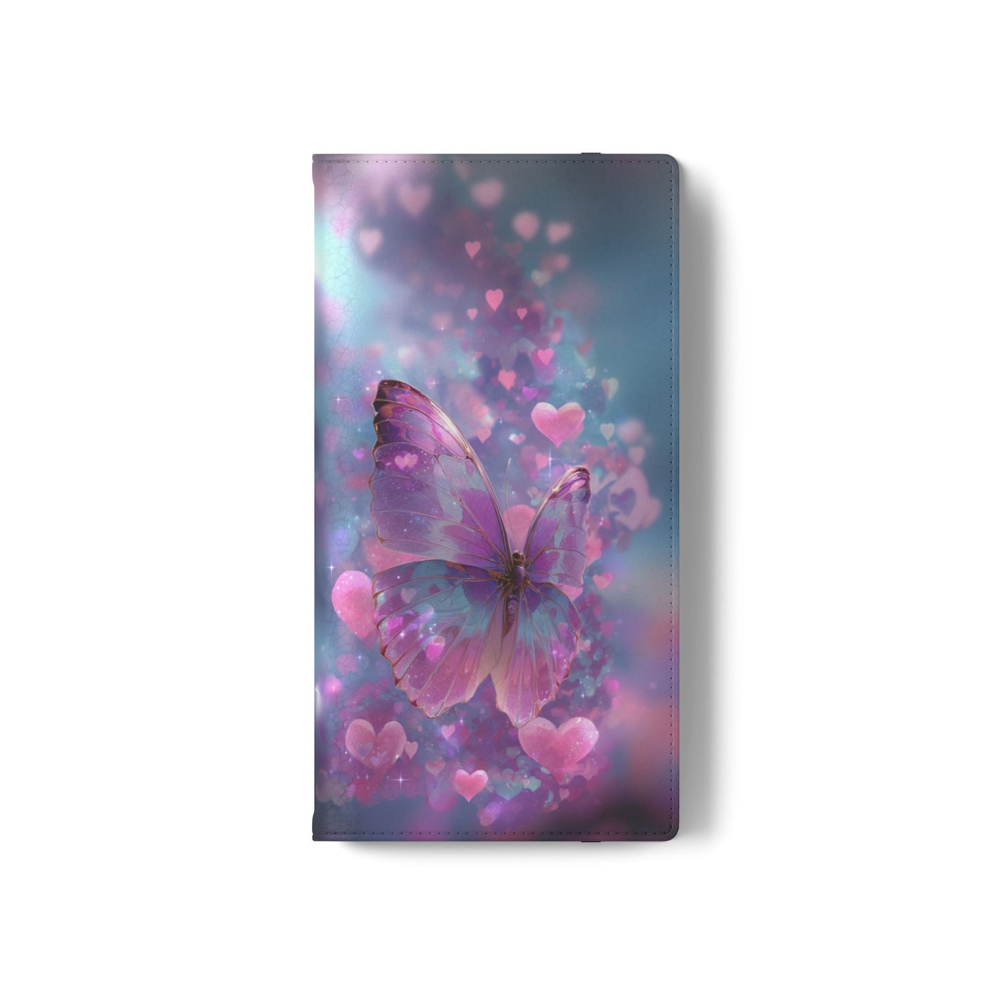 Cupid's Flutter Butterfly - Wallet Flip Case