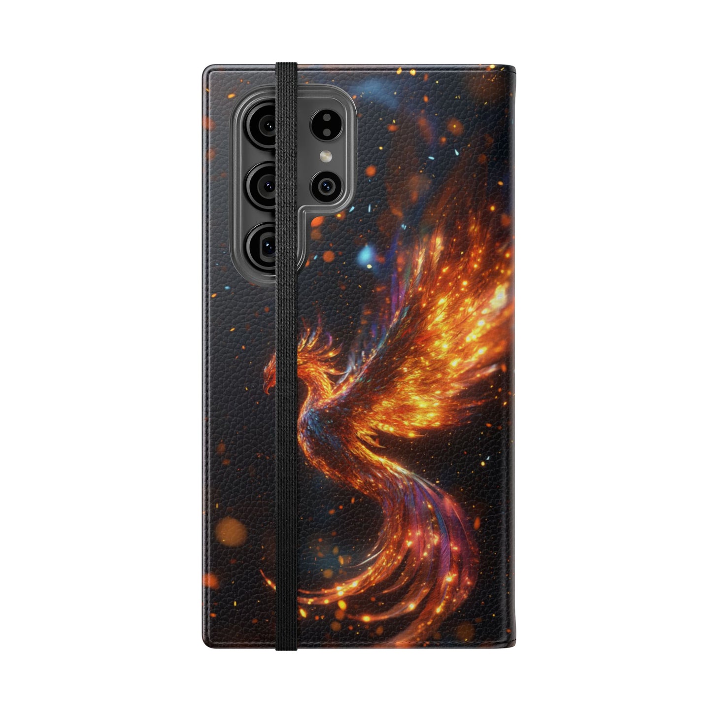Cosmic Phoenix - Wallet Flip Case