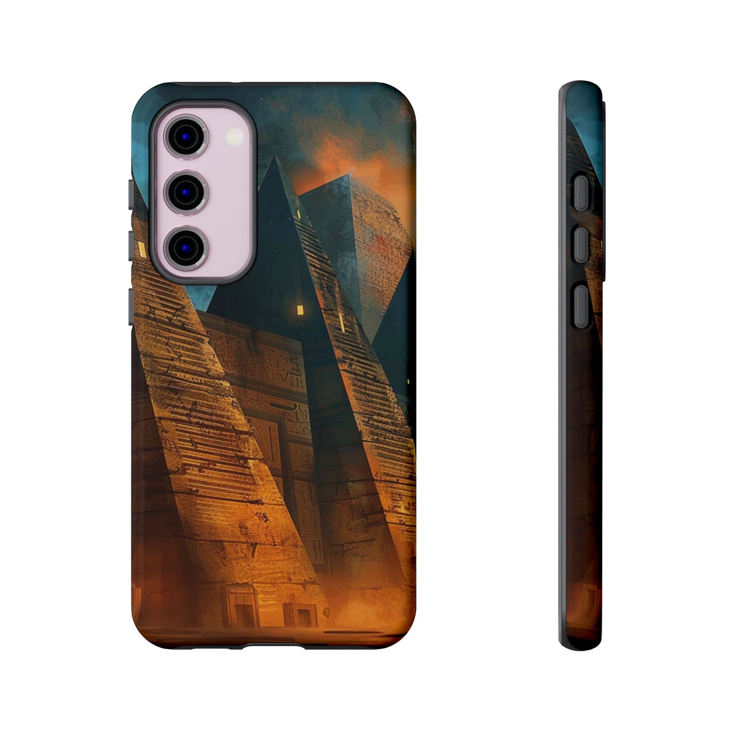 Ancient Egyptian Pyramids Sunset - Tough Samsung Galaxy Case