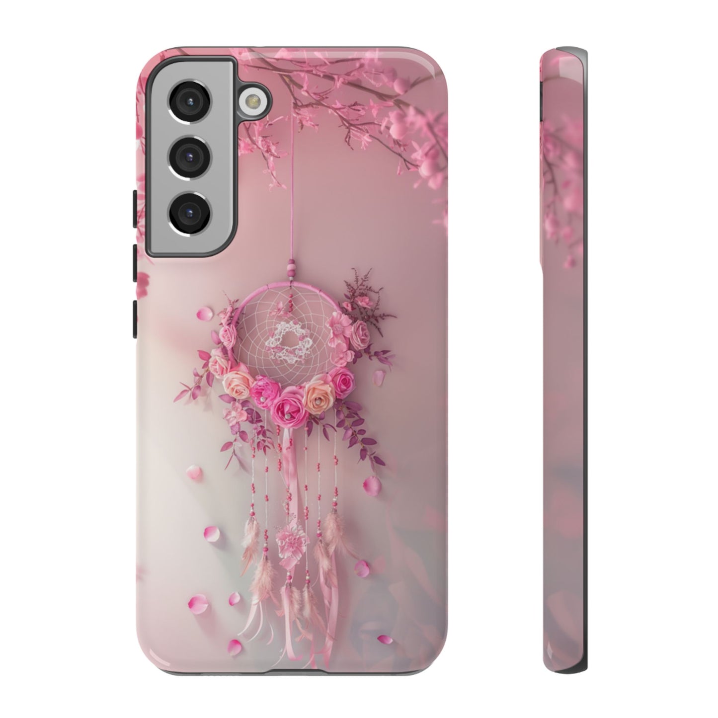 Pink Rose Dreamcatcher - Tough Samsung Galaxy Case