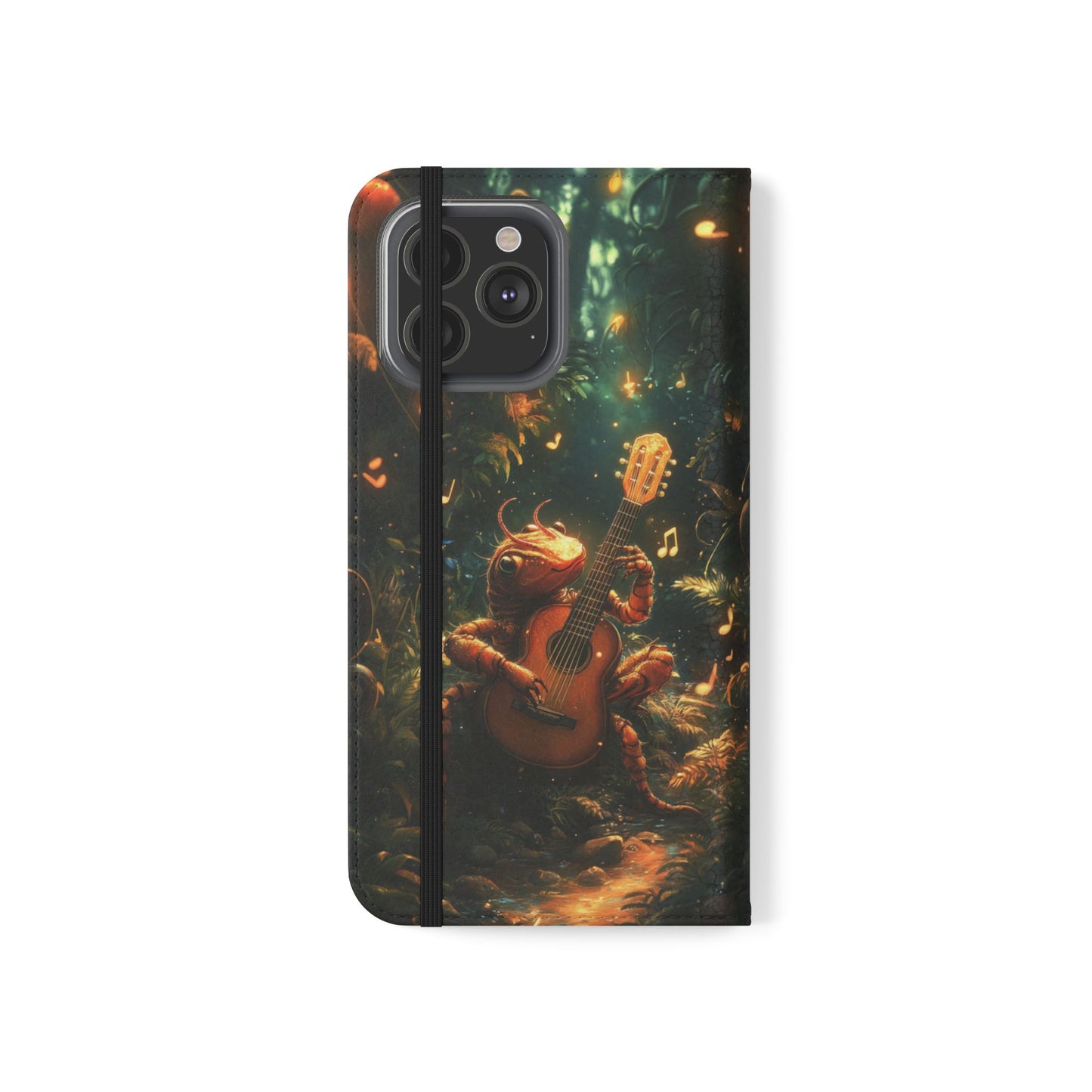 Serenade Forest Guitarist - Wallet Flip Case