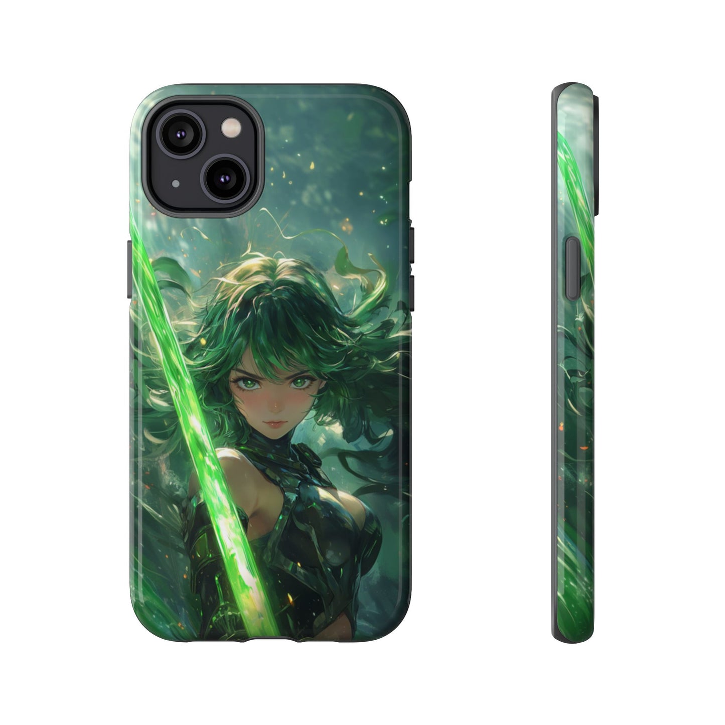 Emerald Blade Warrior – Tough iPhone Case