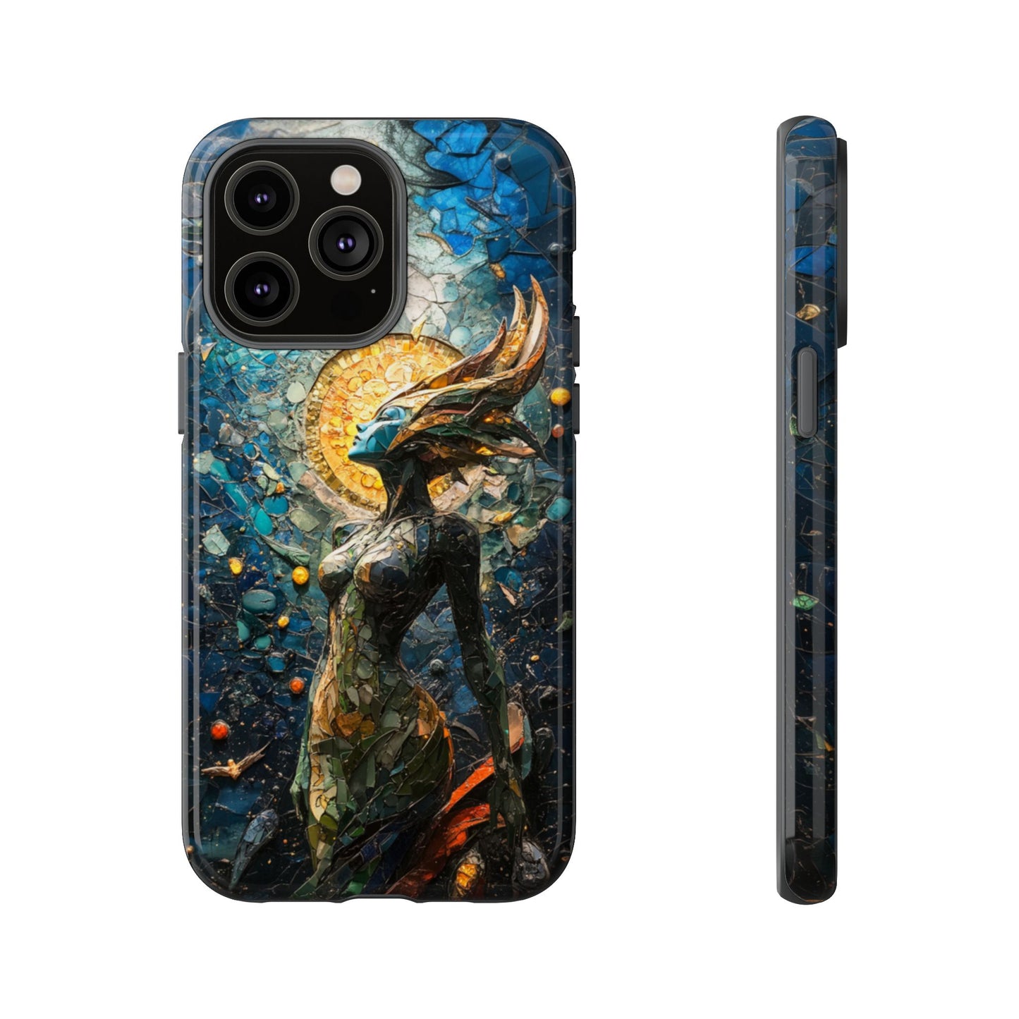 Ethereal Mosaic Goddess Phone Case - iPhone, Google Pixel, Samsung Galaxy