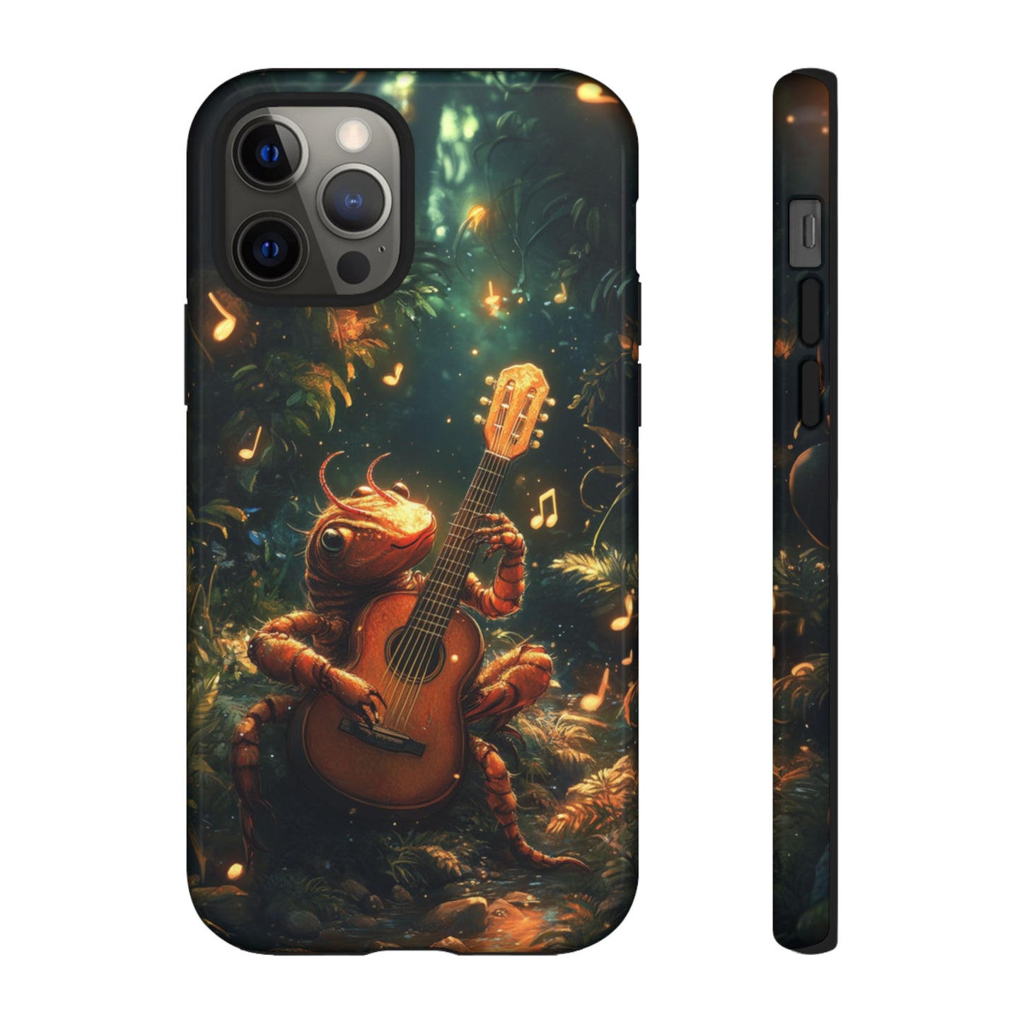 Serenade Forest Guitarist - Tough iPhone Case