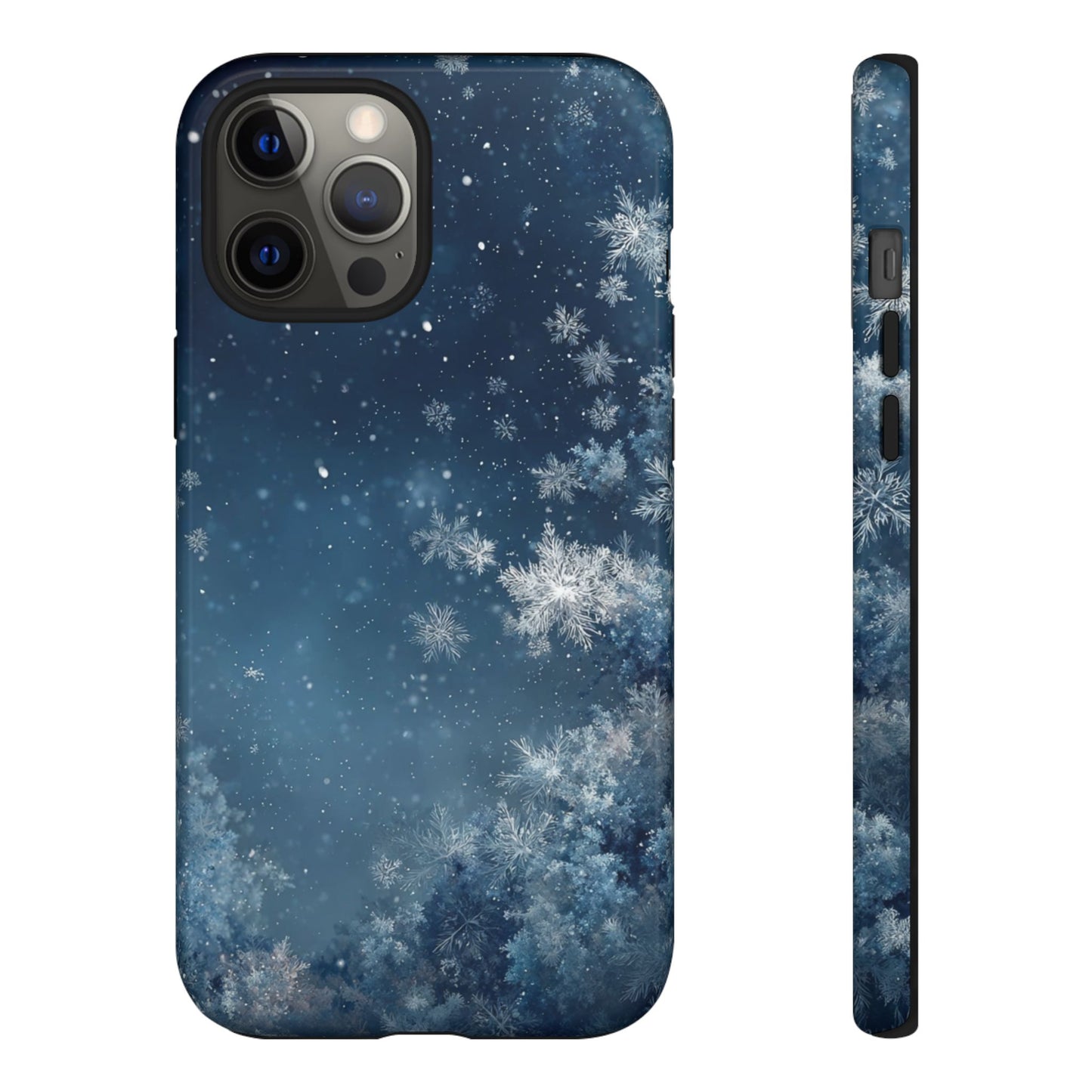 Winter Snowflakes - Tough iPhone Case