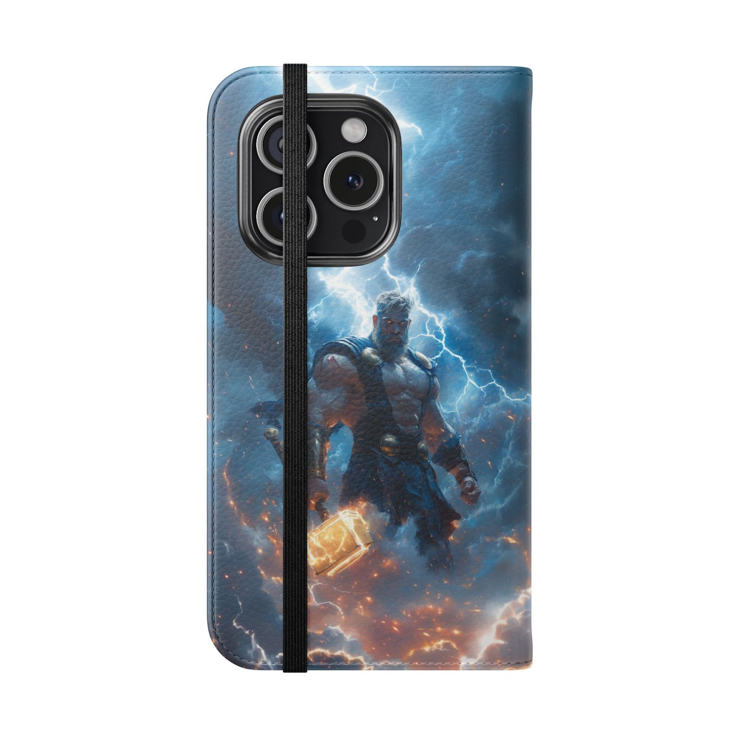 Thor Stormhammer Wrath - Wallet Flip Case