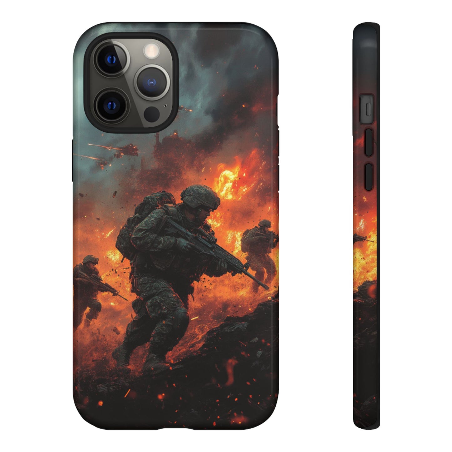 Epic Battlefield Soldier Phone Case - iPhone, Google Pixel, Samsung Galaxy