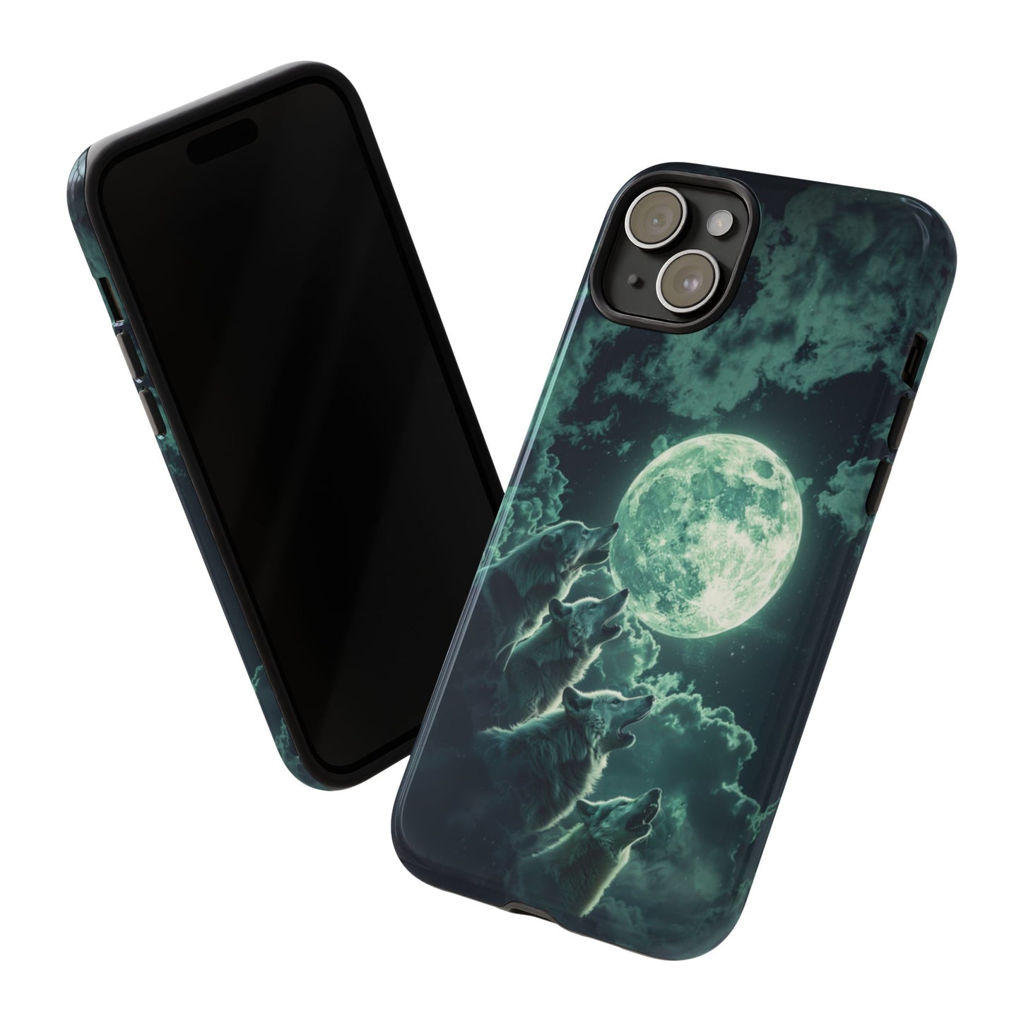 Lunar Pack: Wolves in Harmony - iPhone, Google Pixel, Samsung Galaxy