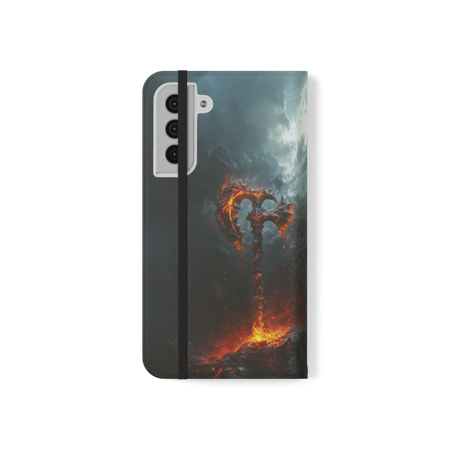 Molten War Axe - Wallet Flip Case