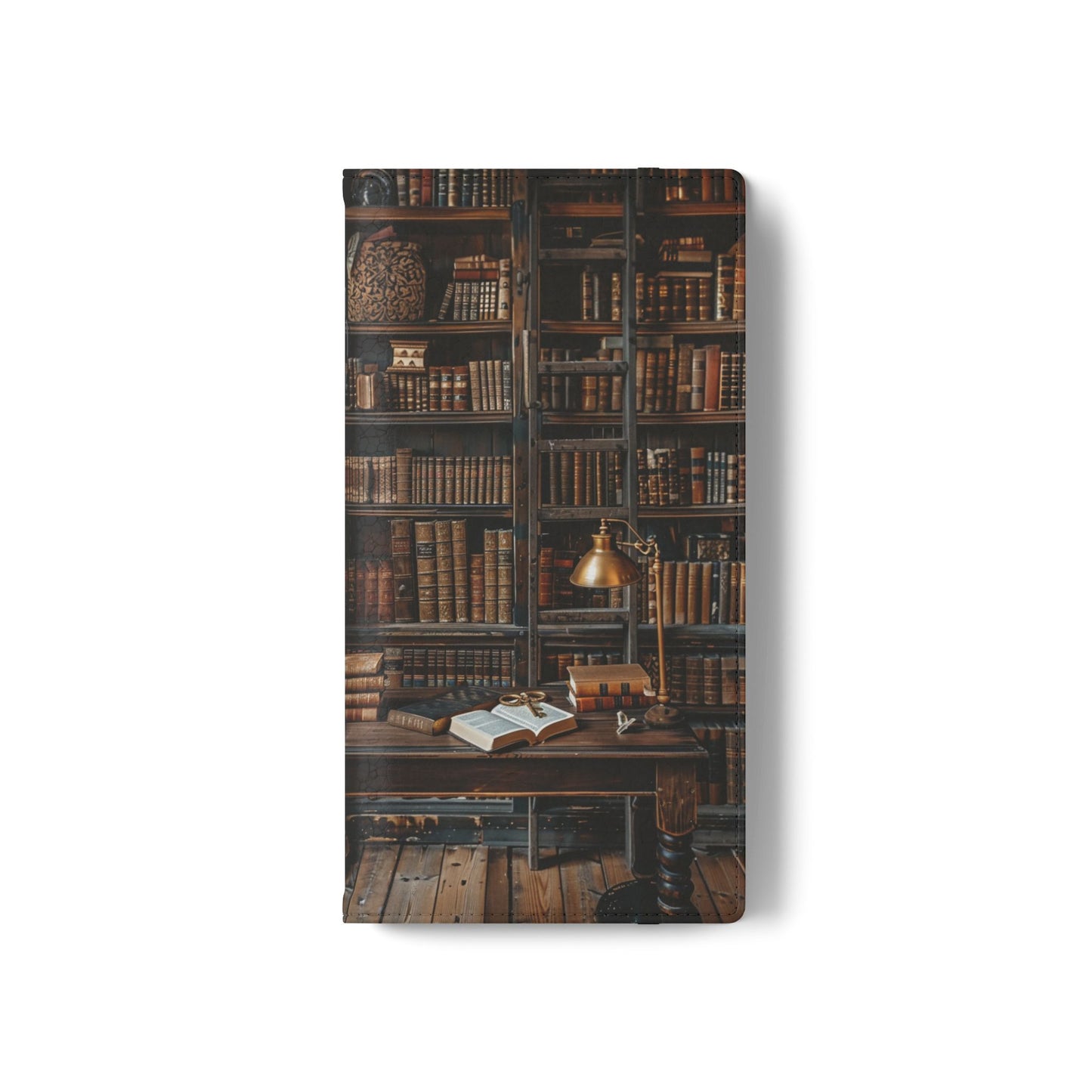 Old World Study - Wallet Flip Case
