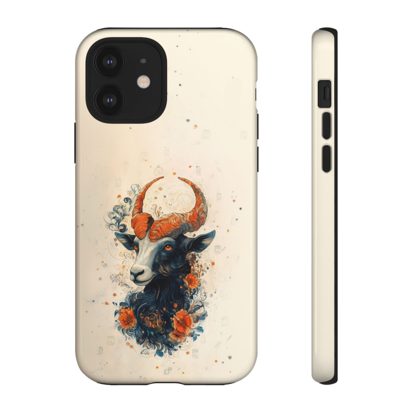 Capricorn Celestial Goat - Tough iPhone Case