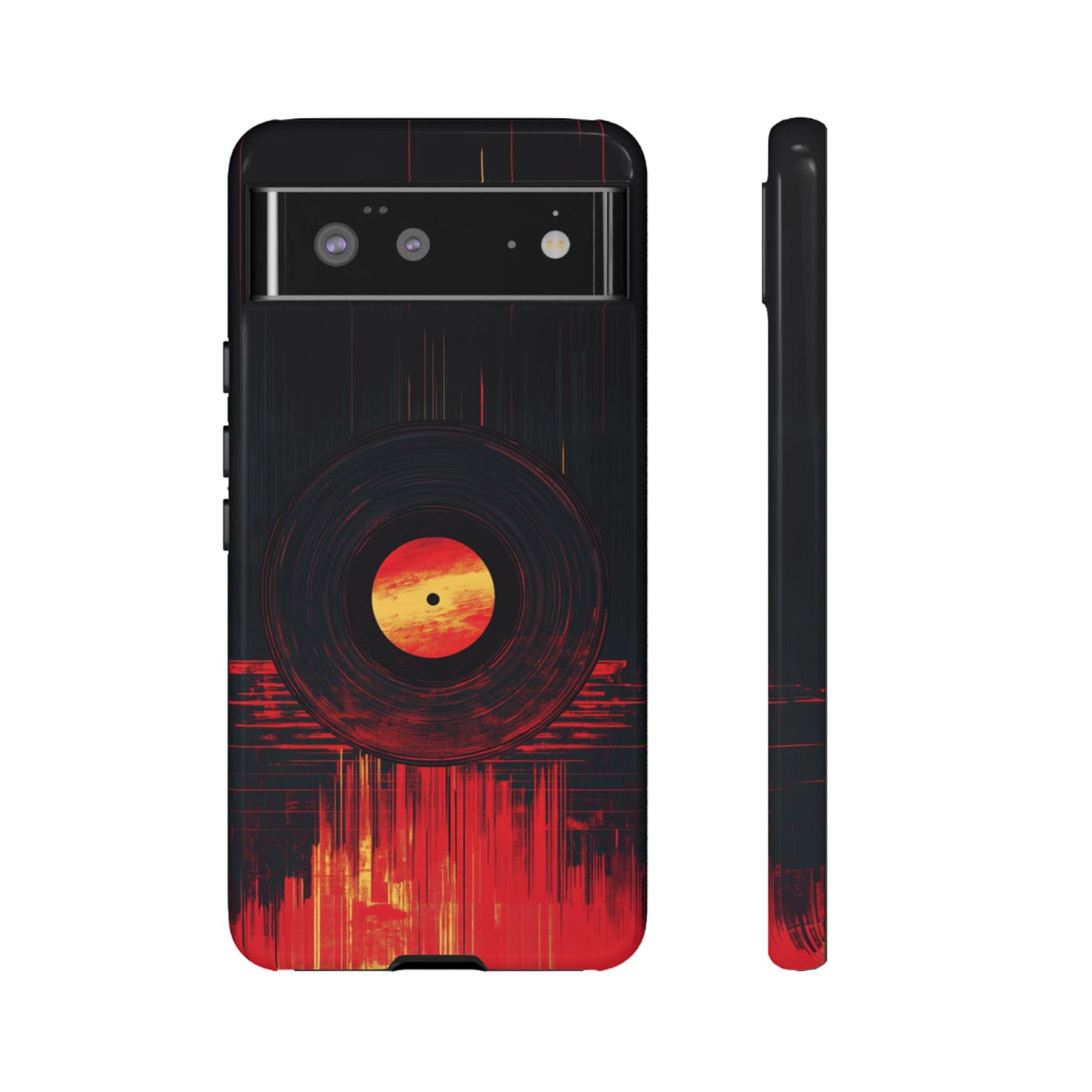 Retro Vinyl Record Phone Case - iPhone, Google Pixel, Samsung Galaxy