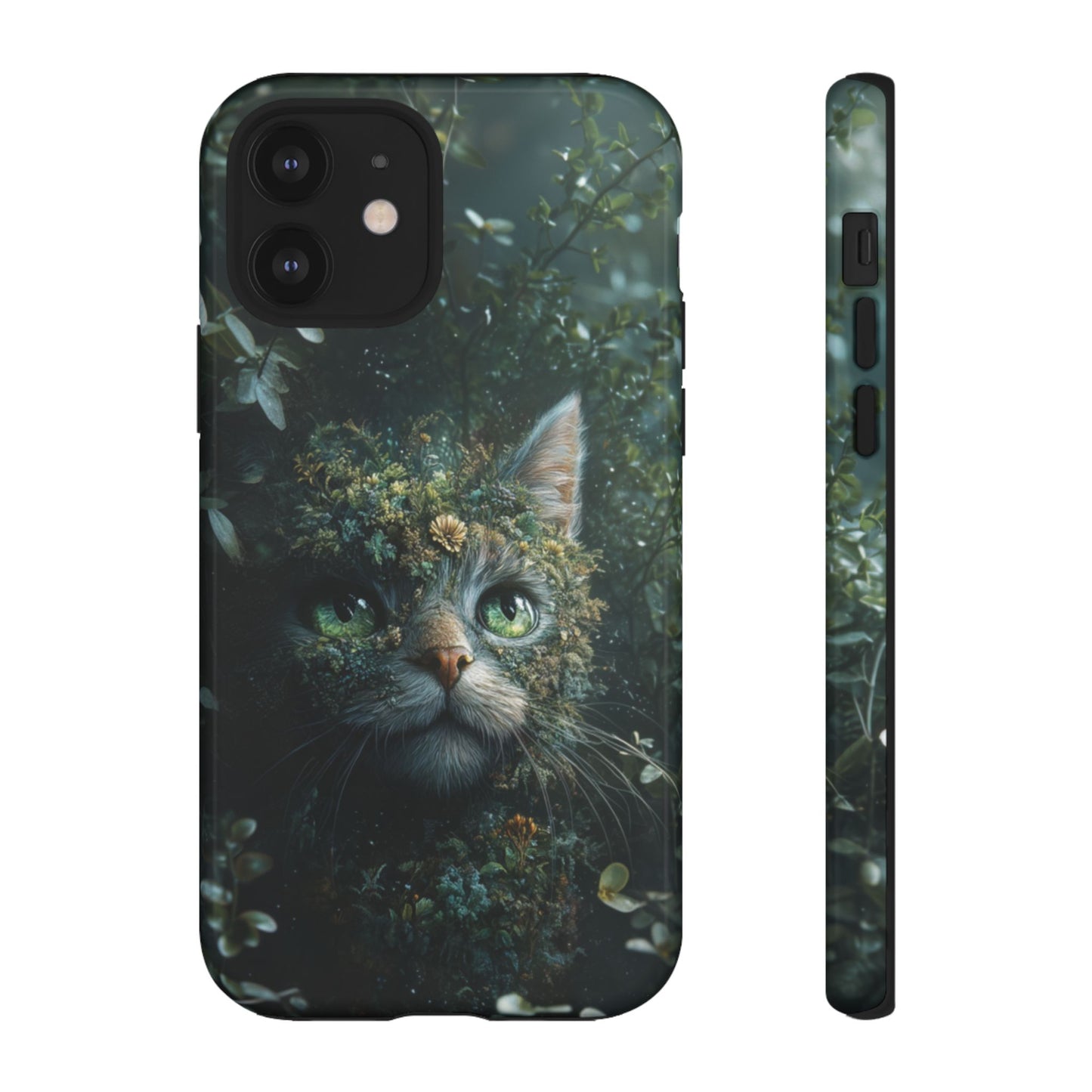 Forest Fantasy Cat Phone Case – iPhone, Google Pixel, Samsung Galaxy