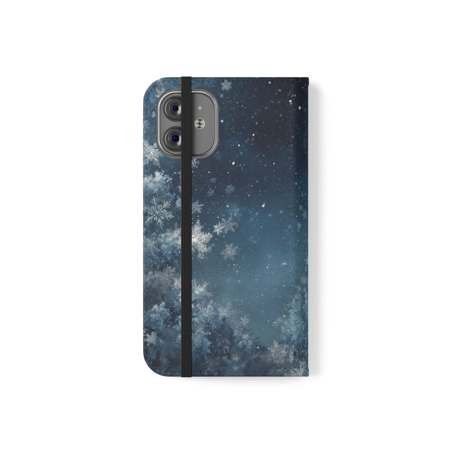 Winter Snowflakes - Wallet Flip Case
