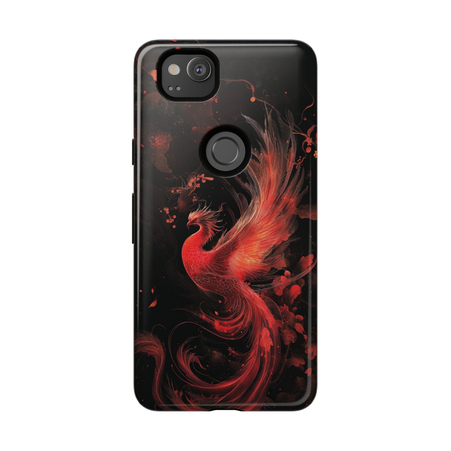 Crimson Phoenix - Tough Google Pixel Case