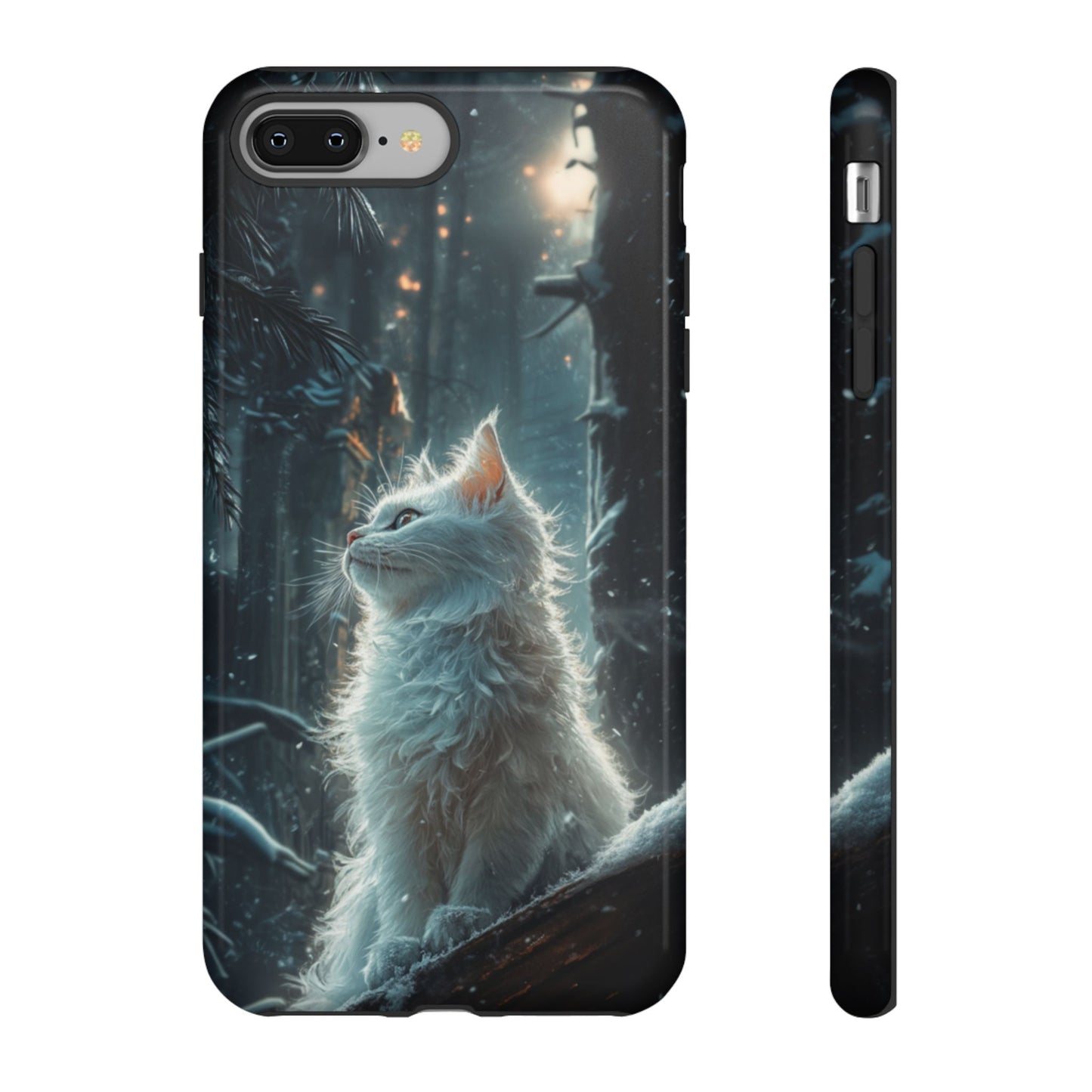 Winter Spirit Cat - Tough iPhone Case