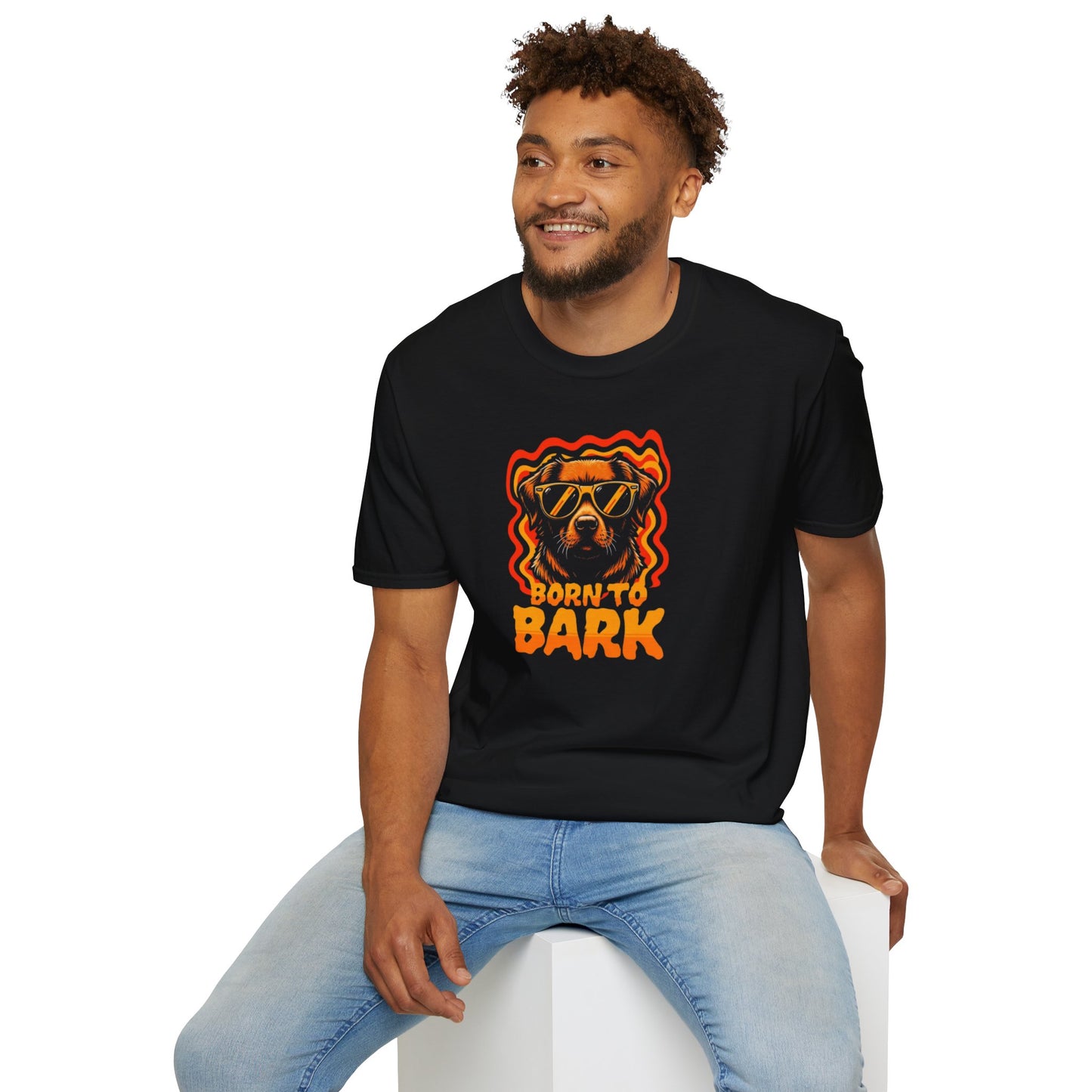 Born to Bark Unisex Soft-Style T-Shirt