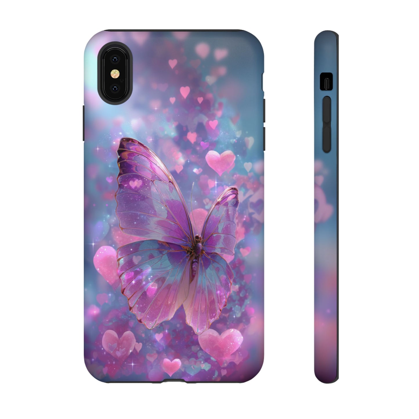 Cupid's Flutter Butterfly - Tough iPhone Case