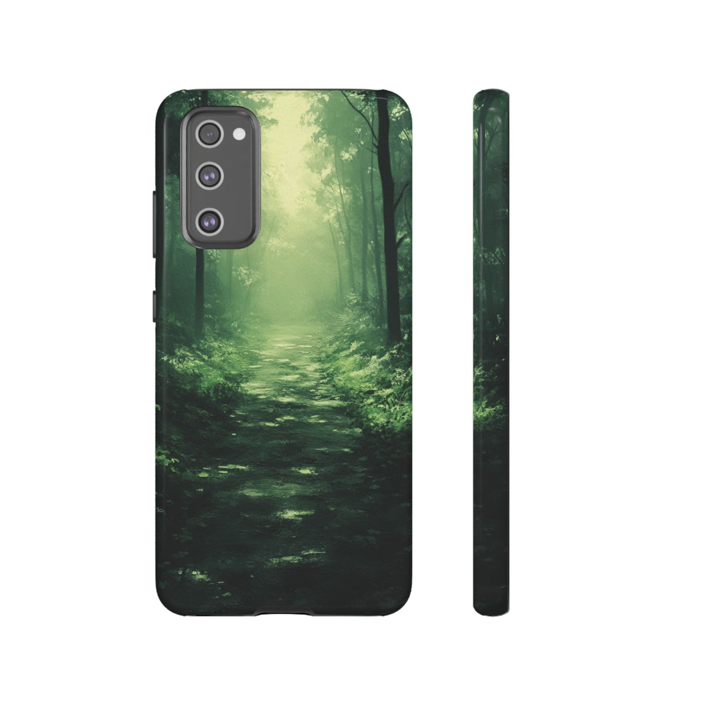 Emerald Mist Forest Path - Tough Samsung Galaxy Case