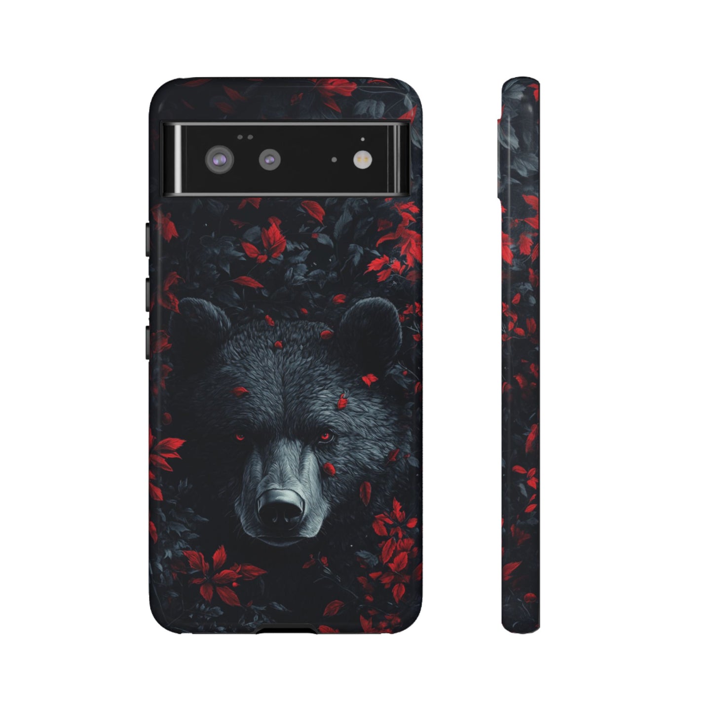 Crimson Bear Thicket – Tough Google Pixel Case
