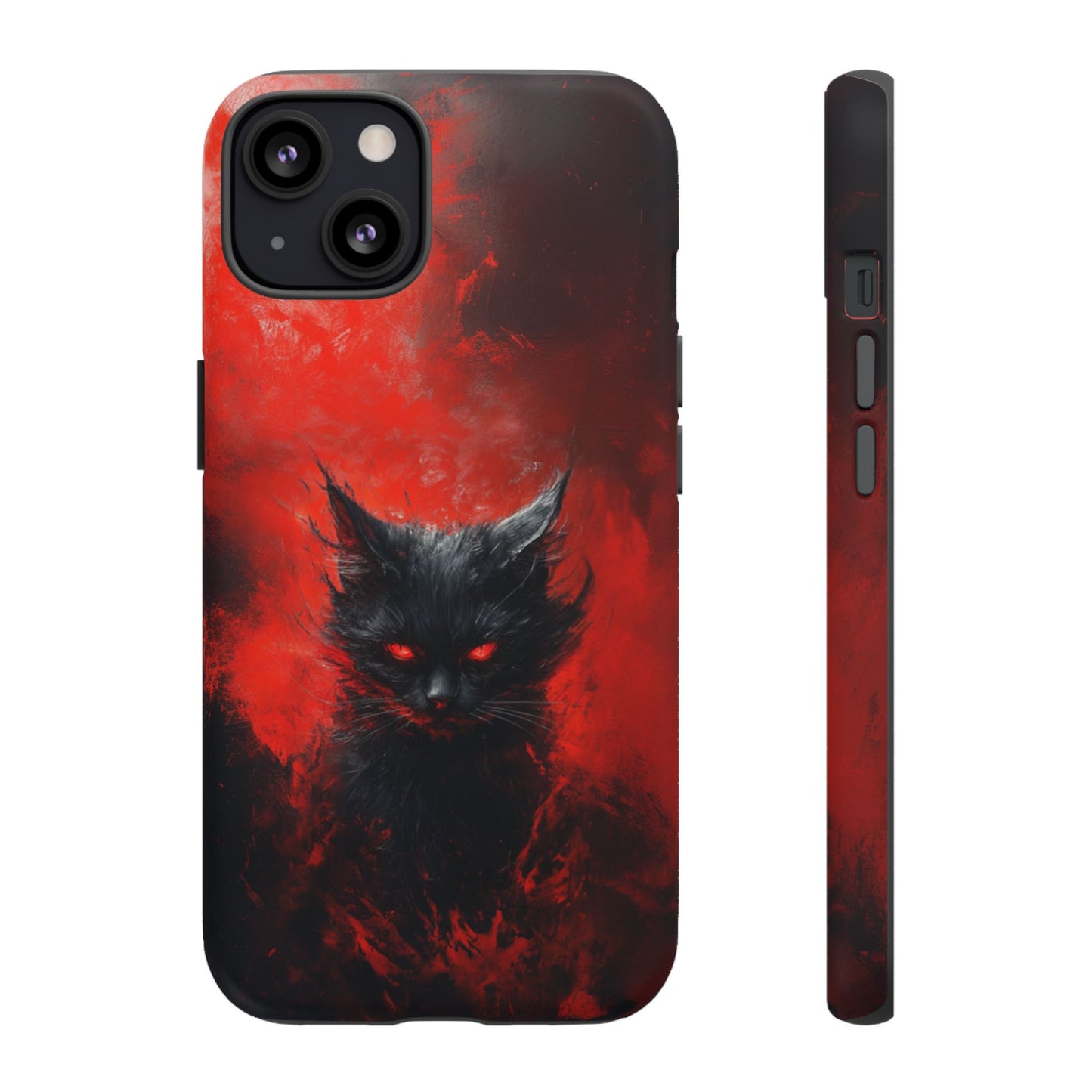 Infernal Cat Phone Case - iPhone, Google Pixel, Samsung Galaxy