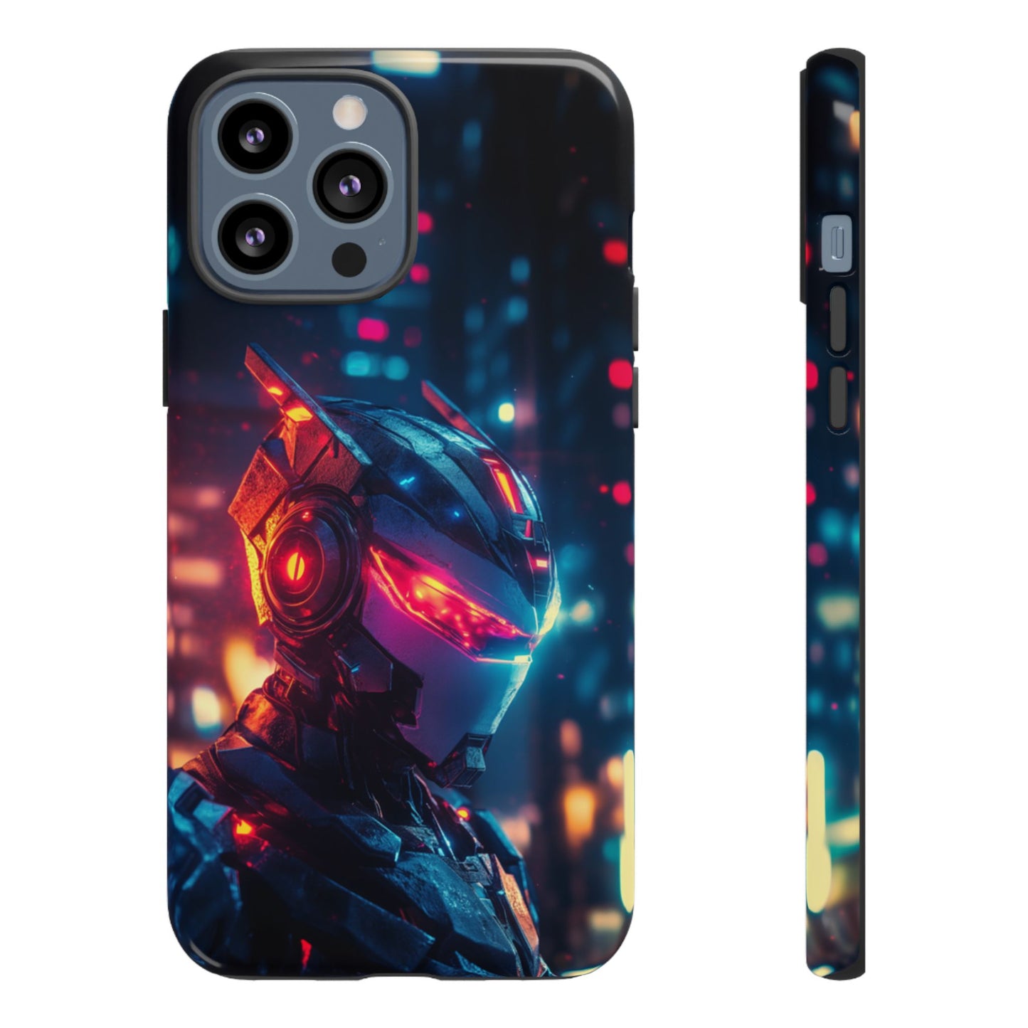 Neon Cyborg - Tough iPhone Case