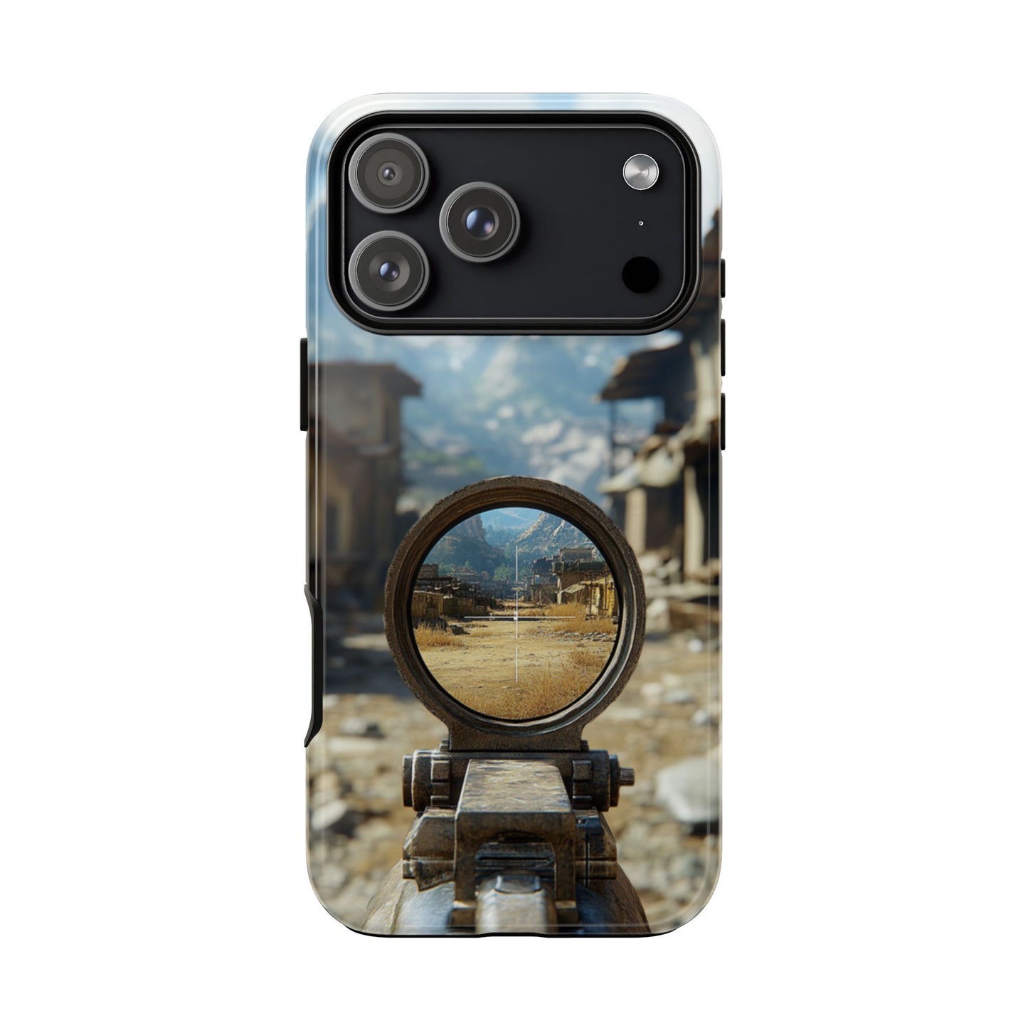 Desert Sniper Focus - Tough iPhone Case