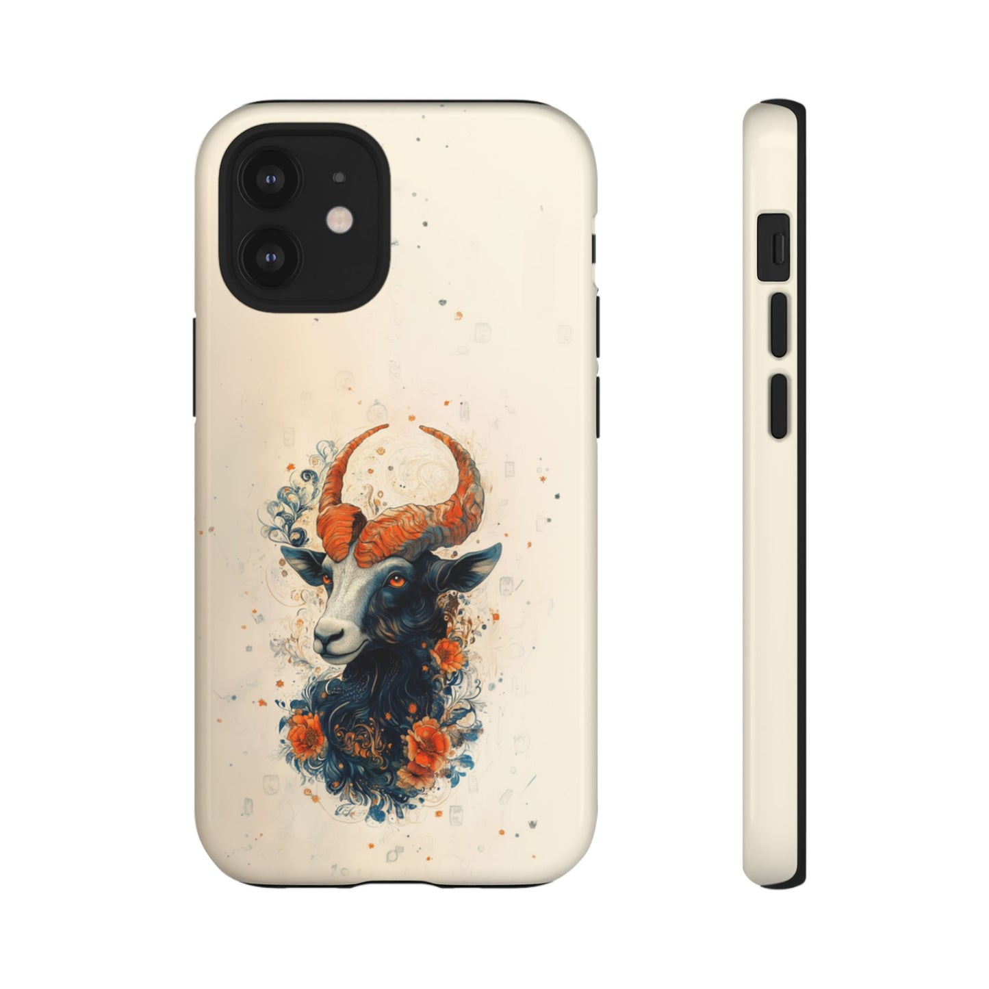 Capricorn Celestial Goat - Tough iPhone Case