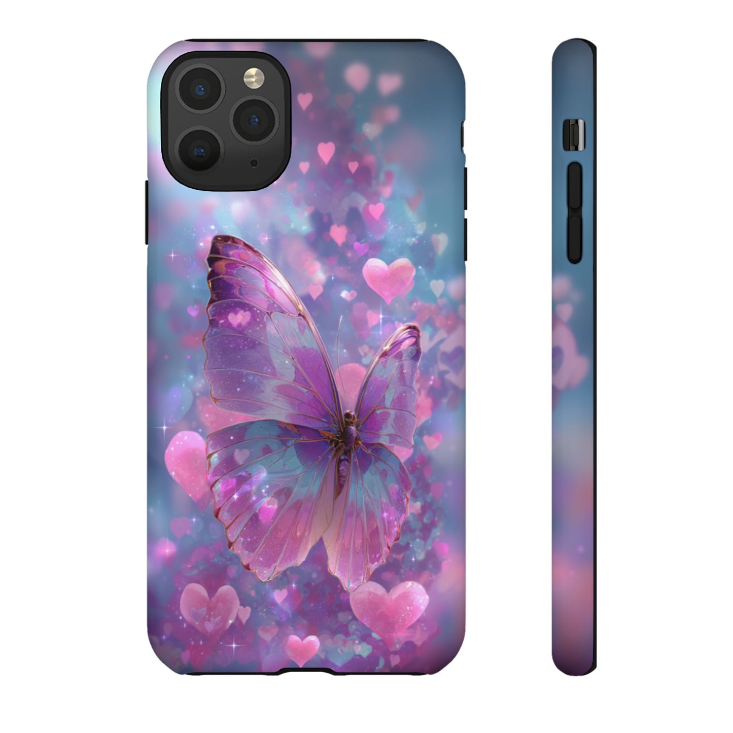 Cupid's Flutter Butterfly - Tough iPhone Case