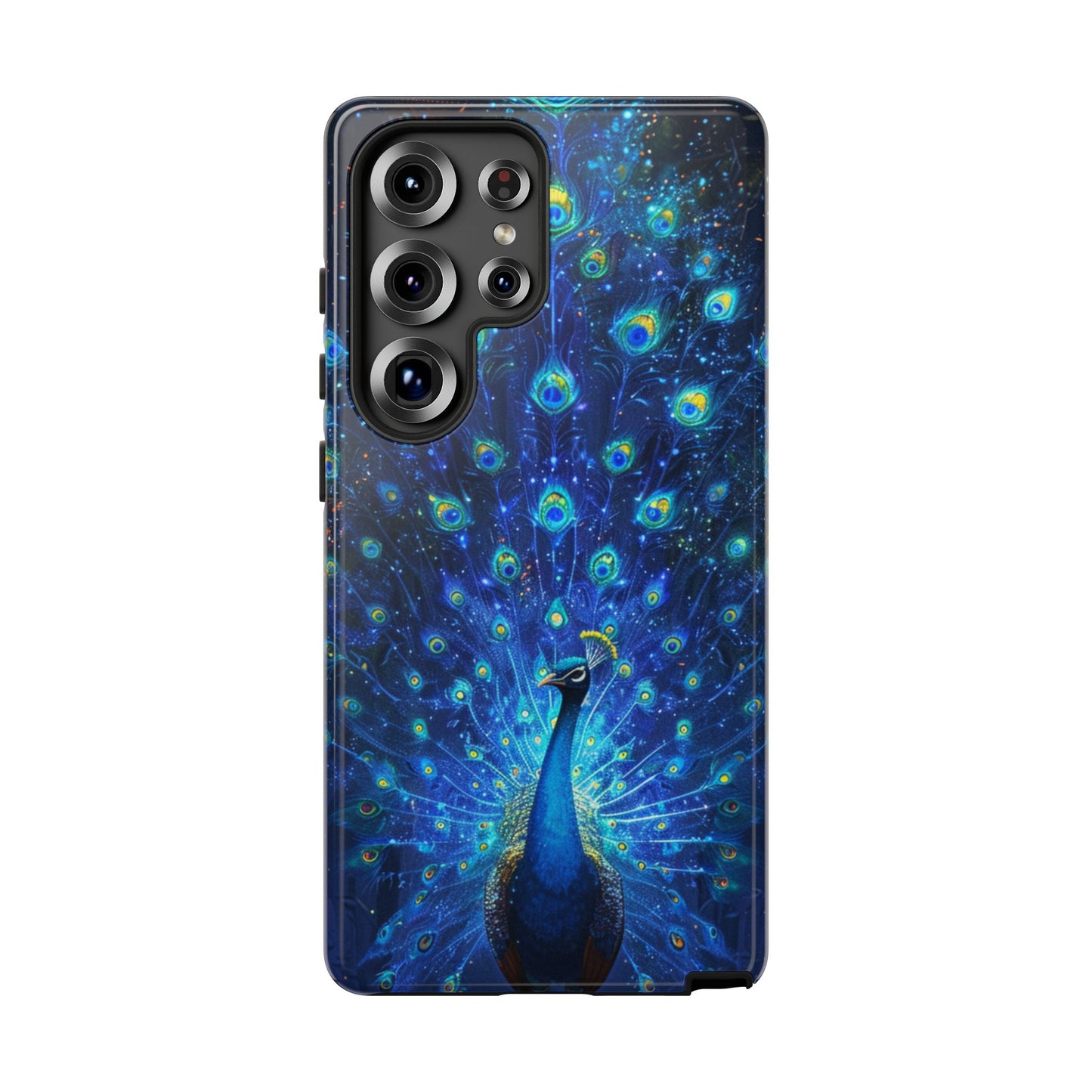 Starlit Peacock Majesty – Tough Samsung Galaxy Case