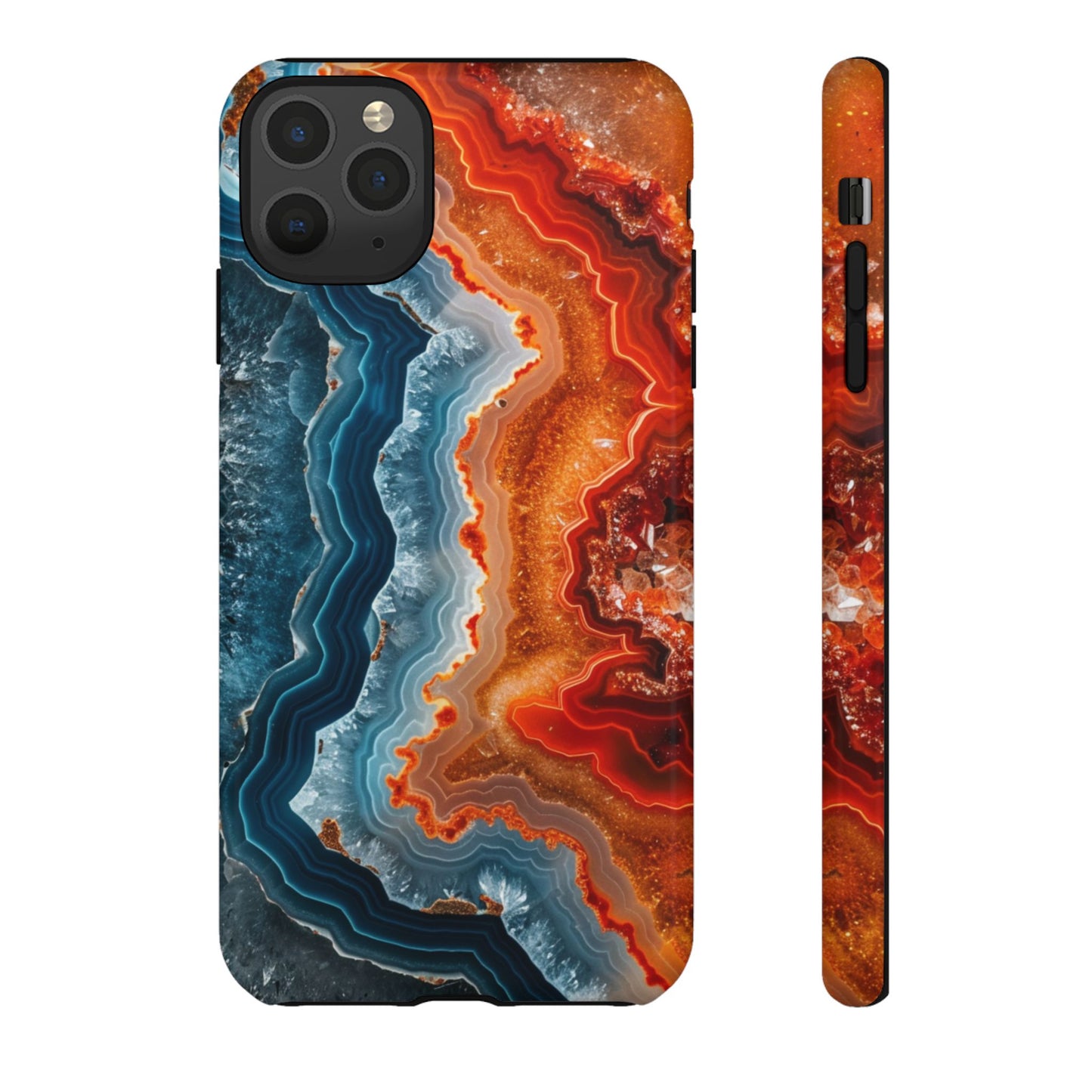 Molten Agate Veins – Tough iPhone Case