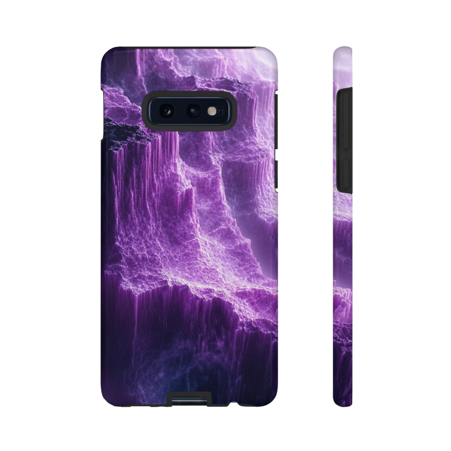 Purple Crystal Canyon - Tough Samsung Galaxy Case