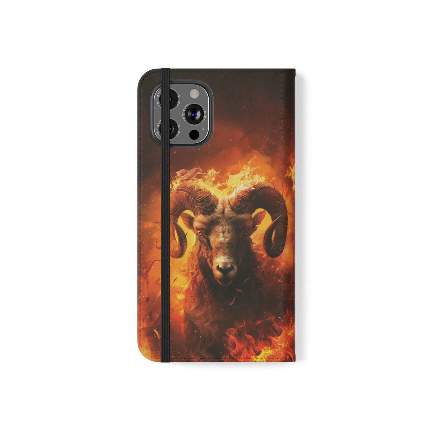 Aries Fire Ram - Wallet Flip Case
