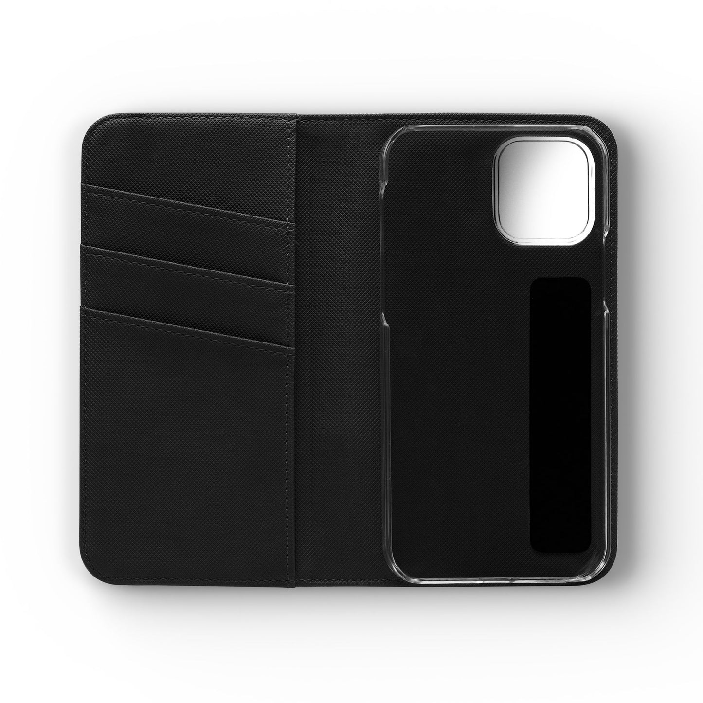 Blue Tech Matrix - Wallet Flip Case