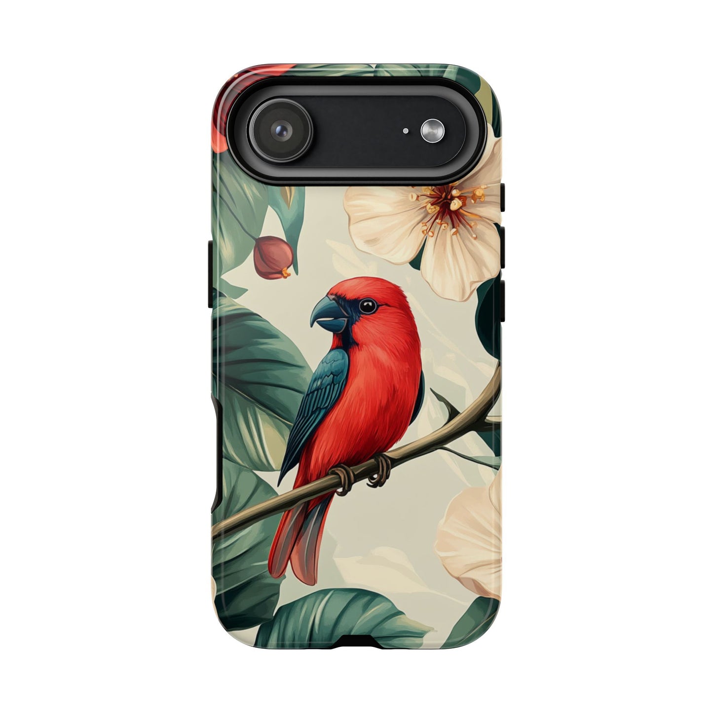 Scarlet Songbird - Tough iPhone Case