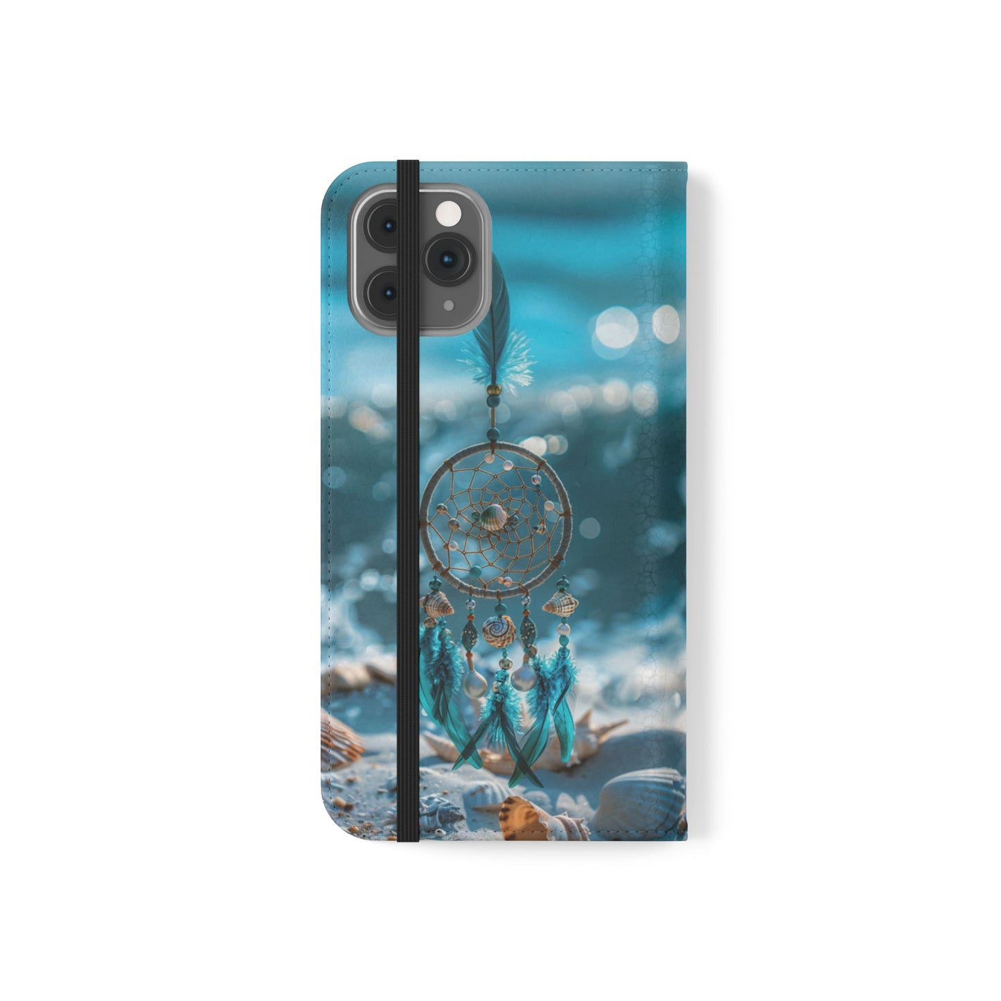 Ocean Beach Dreamcatcher - Wallet Flip Case