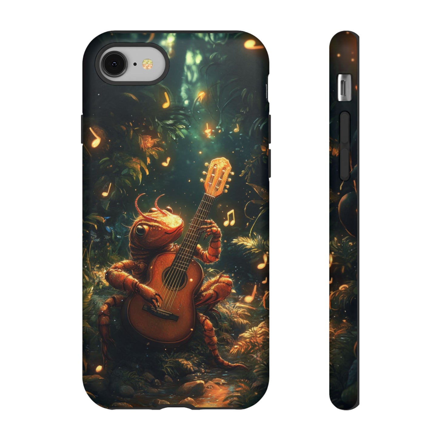 Serenade Forest Guitarist - Tough iPhone Case
