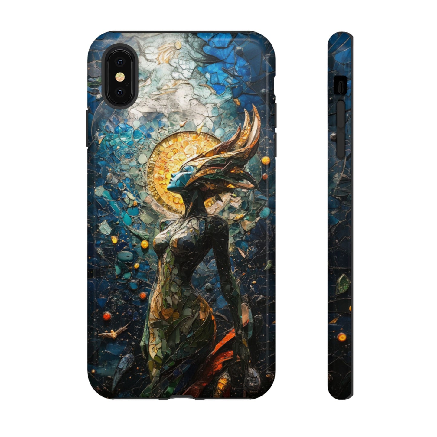 Stained Glass Goddess - Tough iPhone Case