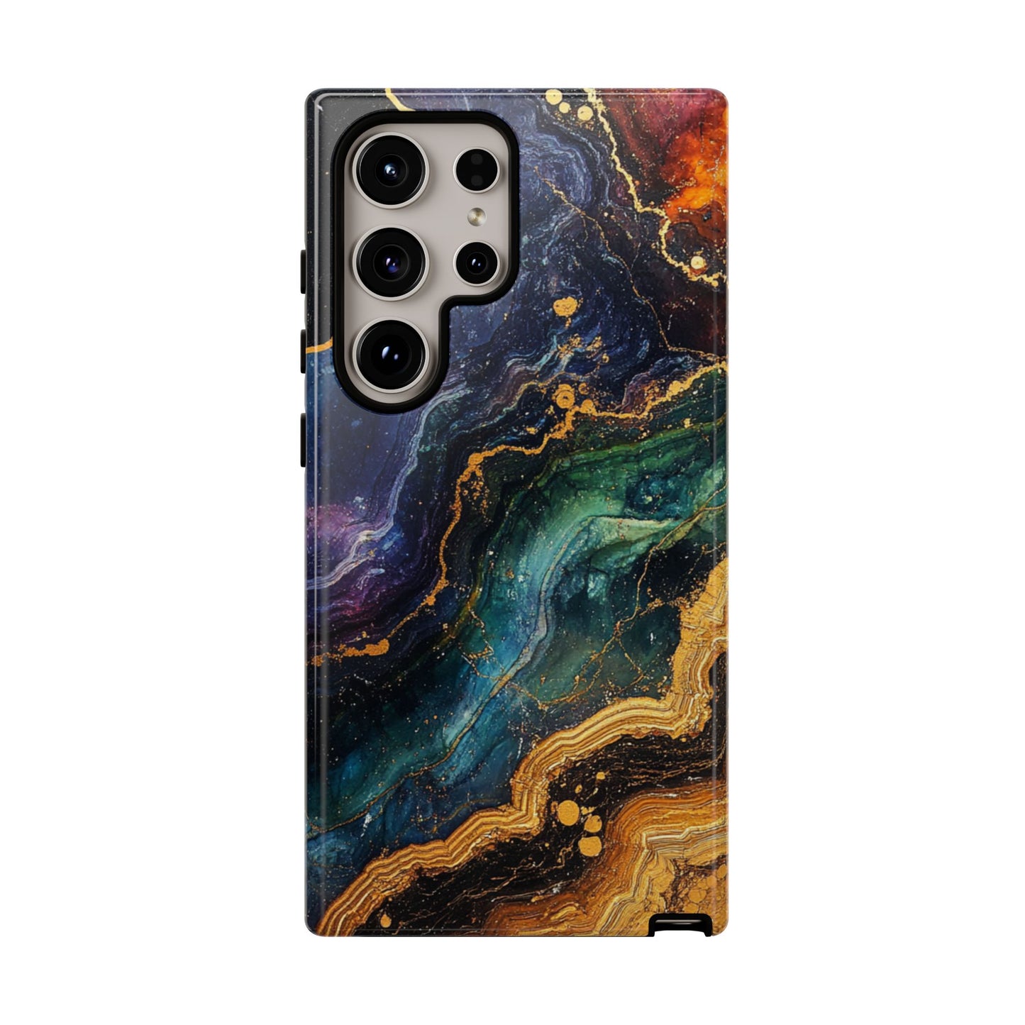 Cosmic Agate Veins – Tough Samsung Galaxy Case