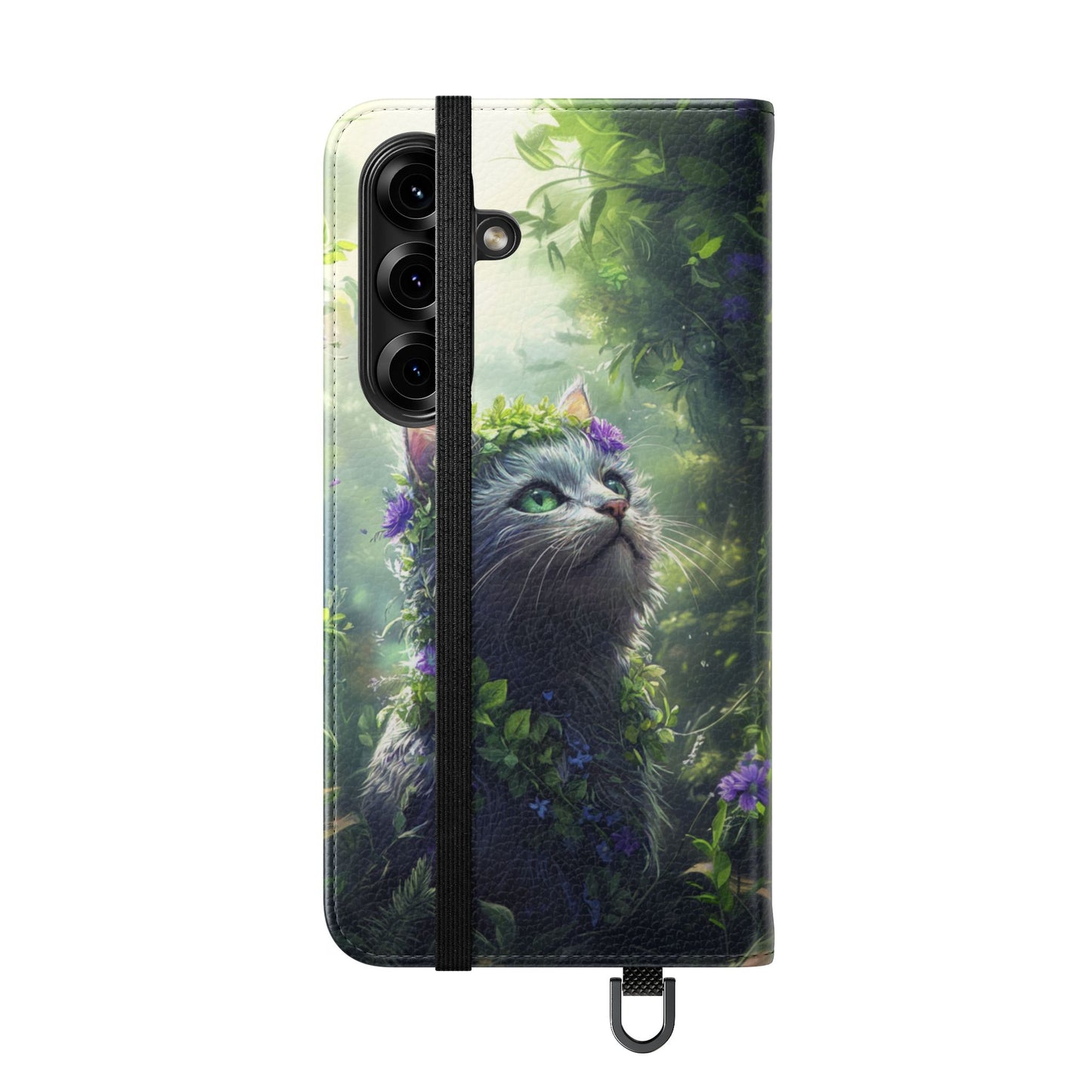 Forest Spirit Cat - Wallet Flip Case