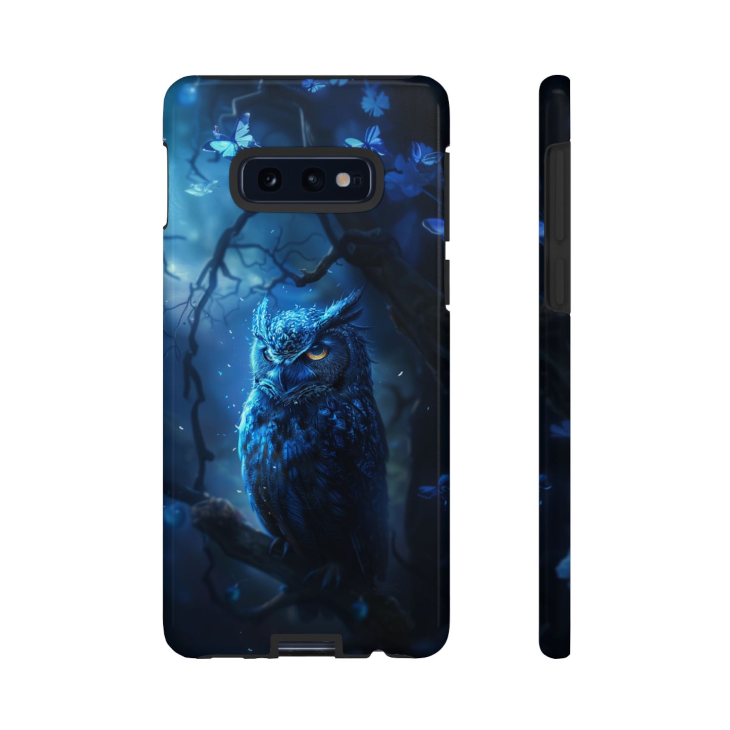 Azure Nocturne Owl – Tough Samsung Galaxy Case