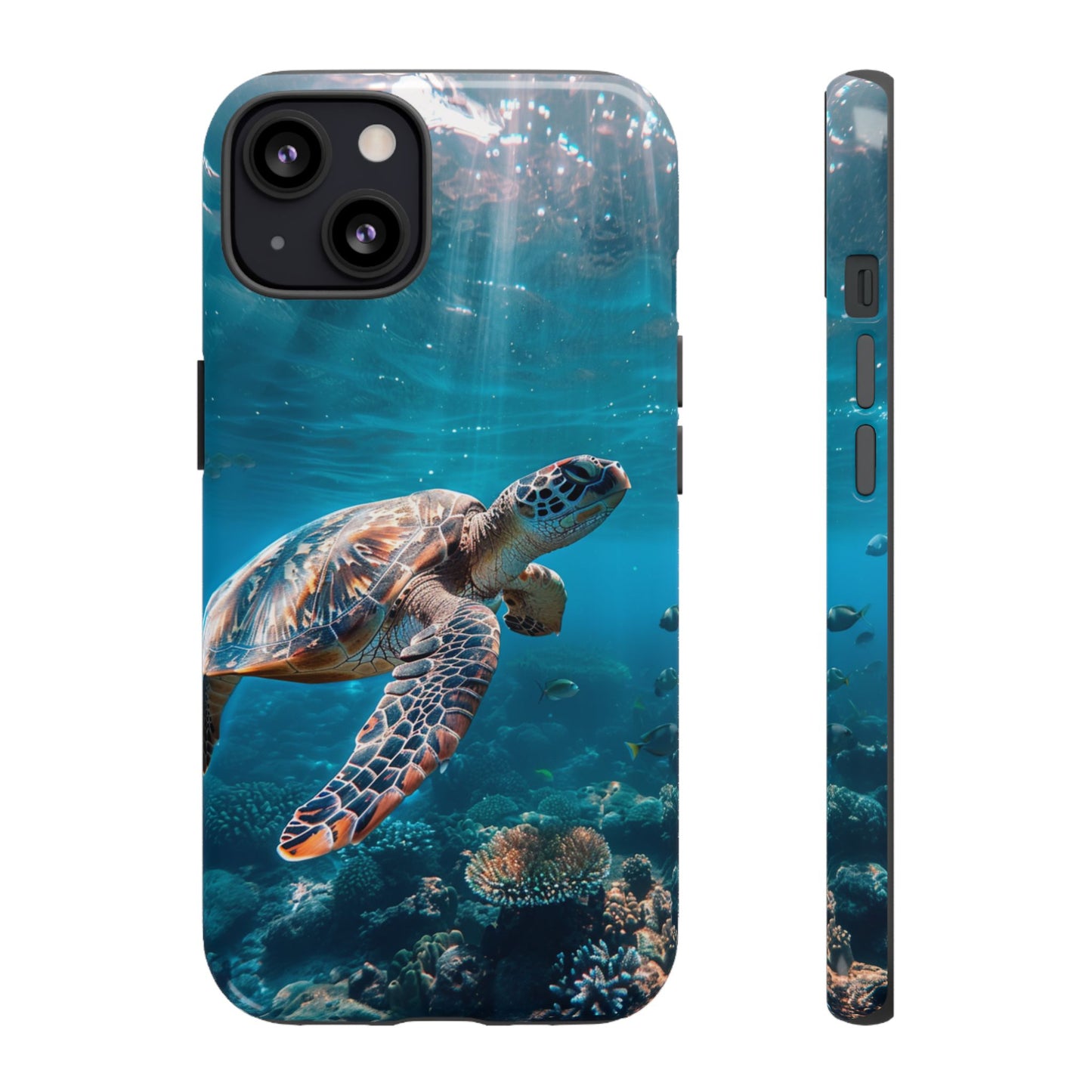 Ocean Guardian Sea Turtle - Tough iPhone Case
