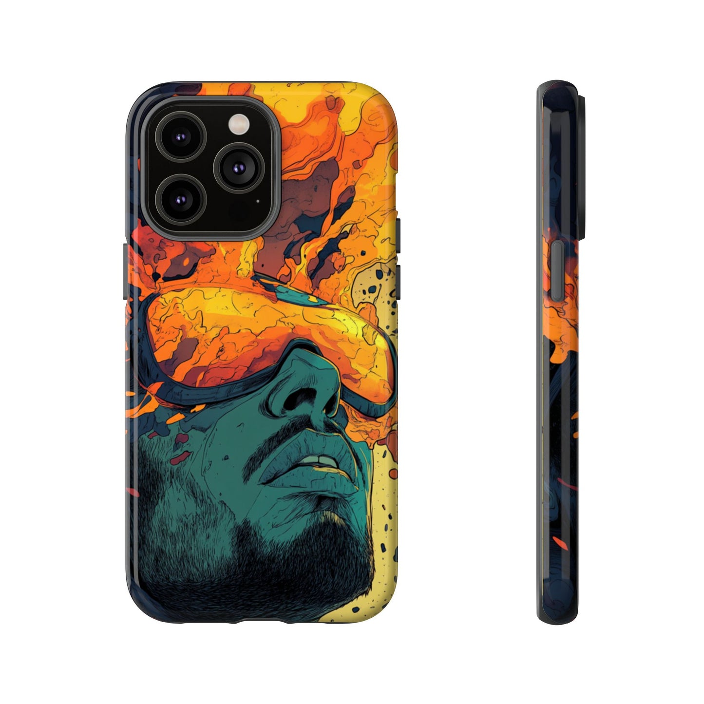 Flame Vision Phone Case - iPhone, Google Pixel, Samsung Galaxy