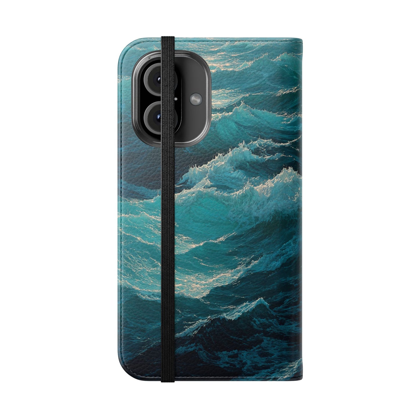 Ocean Waves - Wallet Flip Case
