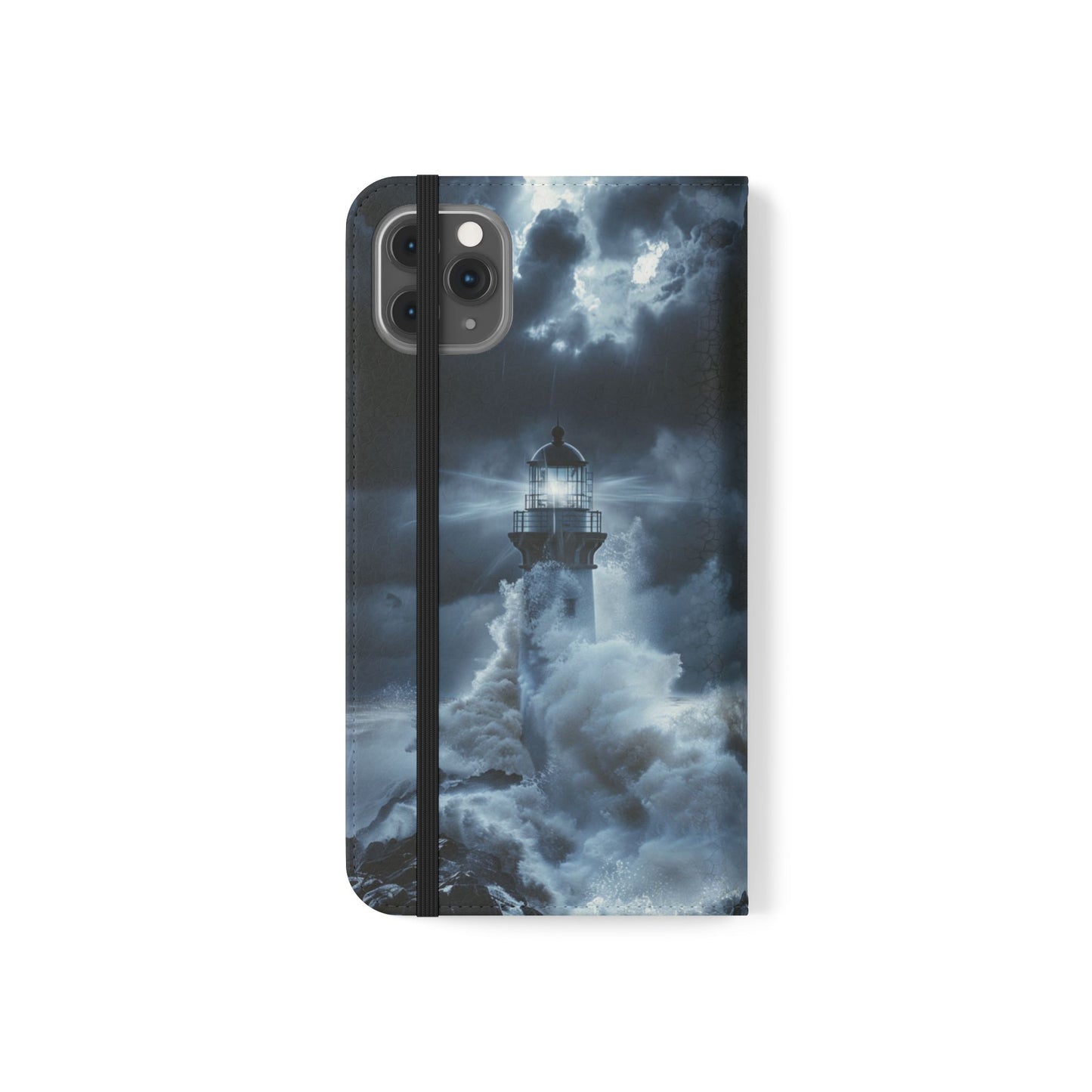 Stormbound Lighthouse - Wallet Flip Case
