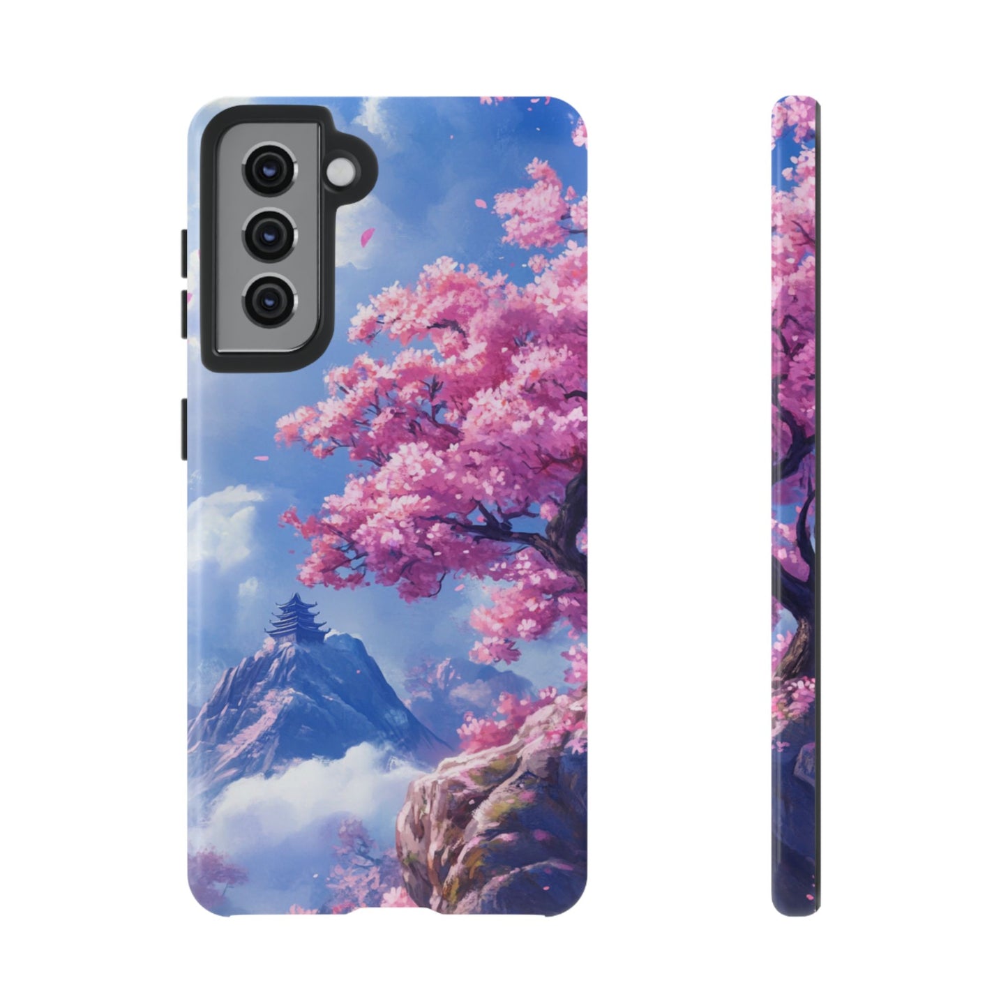 Sakura Sky Temple - Tough Samsung Galaxy Case
