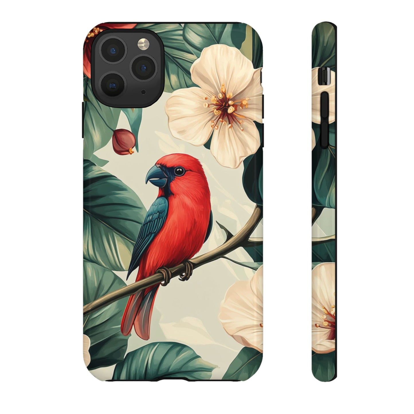 Scarlet Songbird - Tough iPhone Case