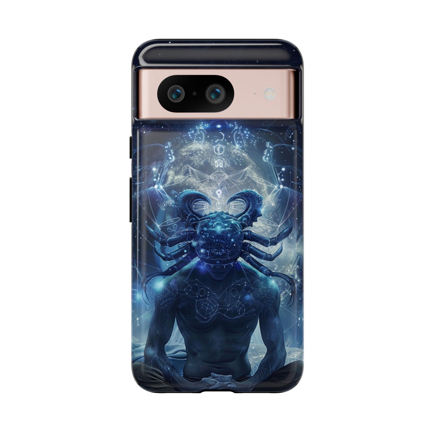 Celestial Cancer Guardian Phone Case – iPhone, Google Pixel, Samsung Galaxy