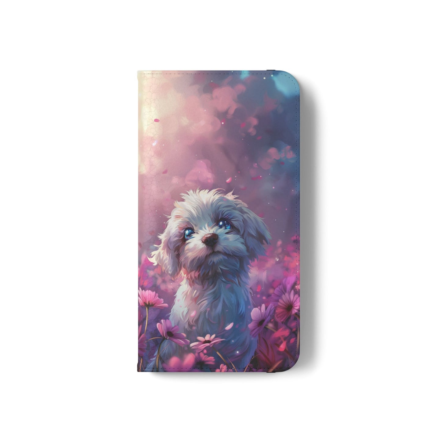 Dreamy Puppy - Wallet Flip Case